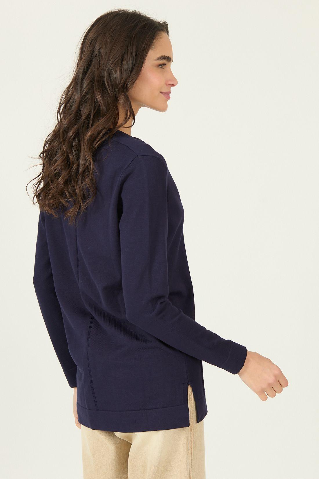 Cardigan Azul Marino - Cod 7900415-3