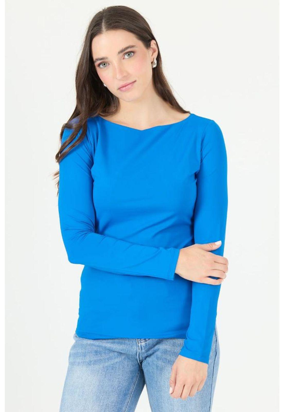 Polera azulina PRIVILEGE 2311-1