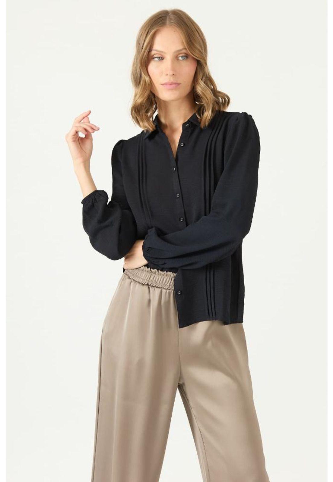 Blusa negra PRIVILEGE 2108-1