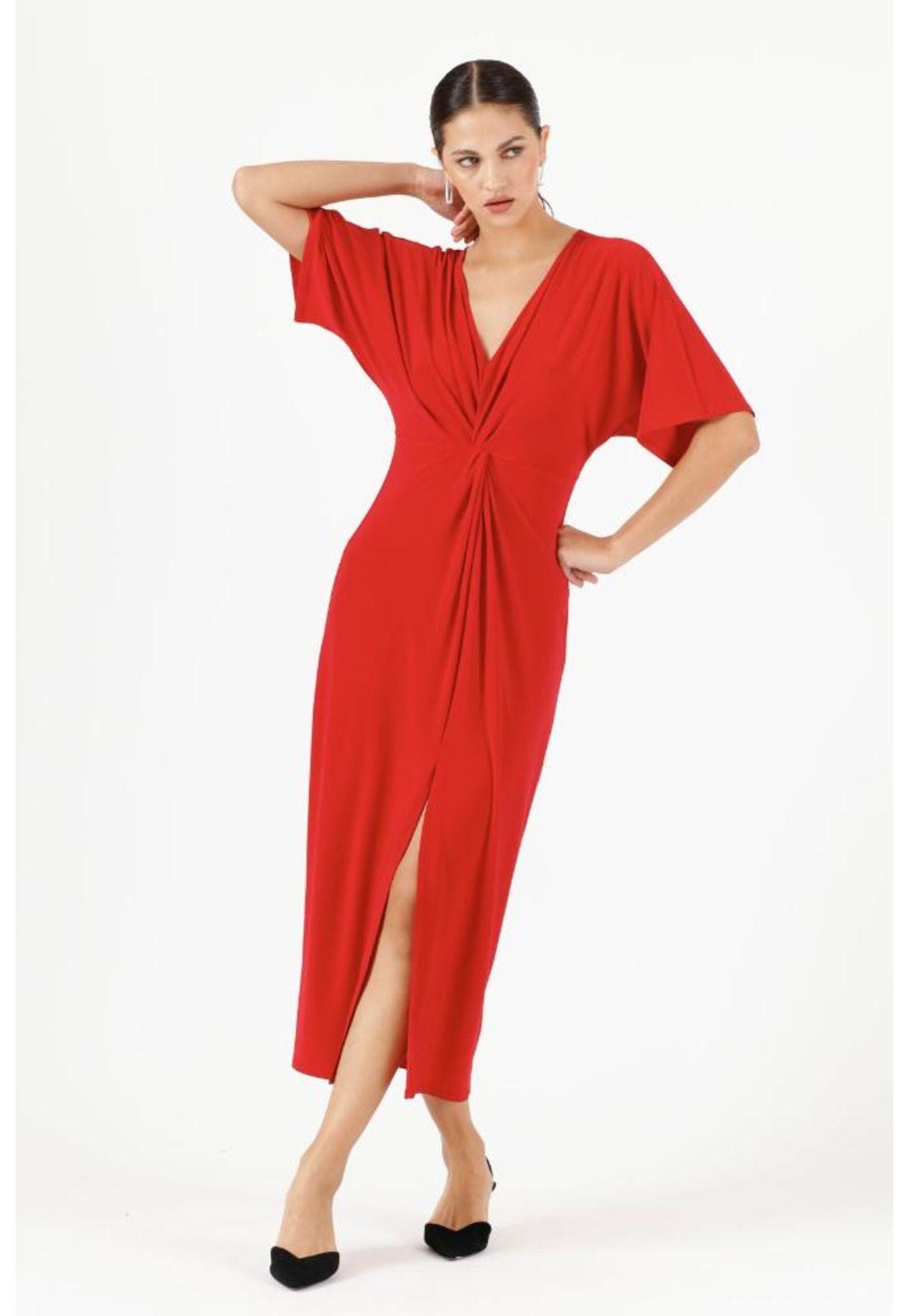 Vestido rojo PRIVILEGE 317-0