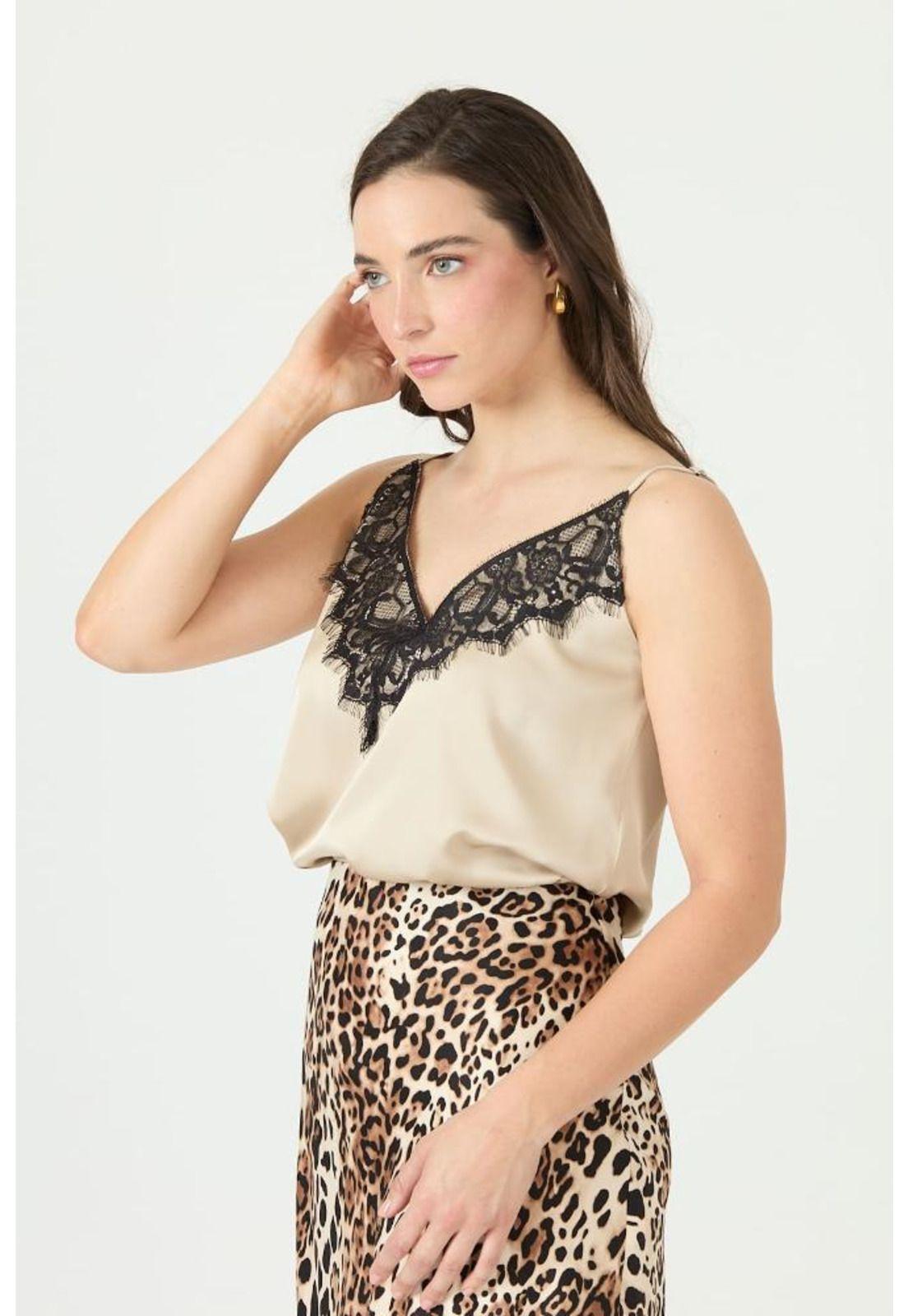 Top beige PRIVILEGE 2349-3