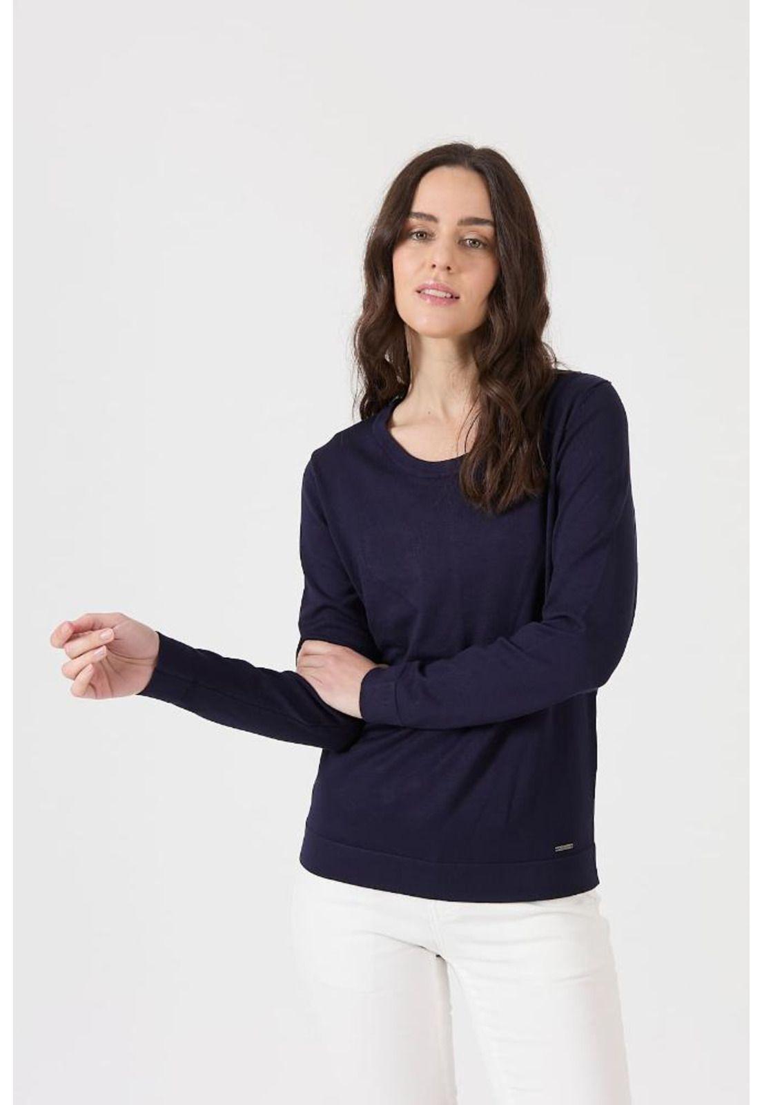 Sweater azul marino PRIVILEGE 1258-0