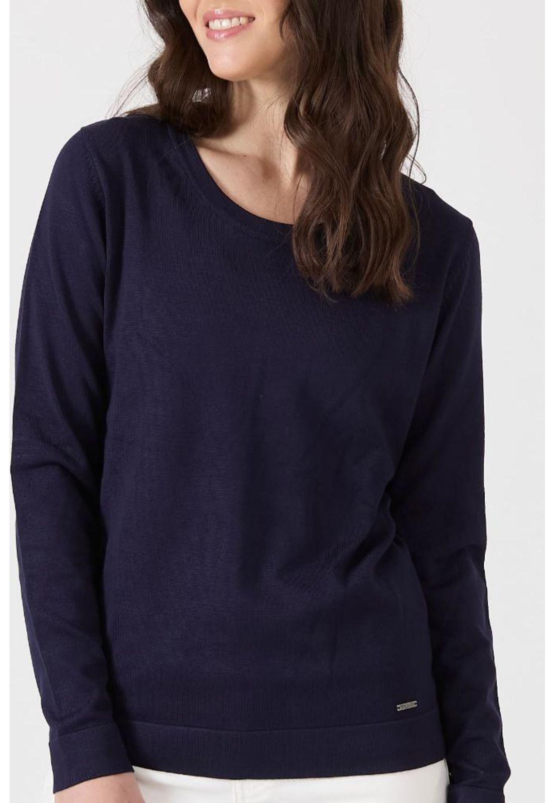 Sweater azul marino PRIVILEGE 1258-2