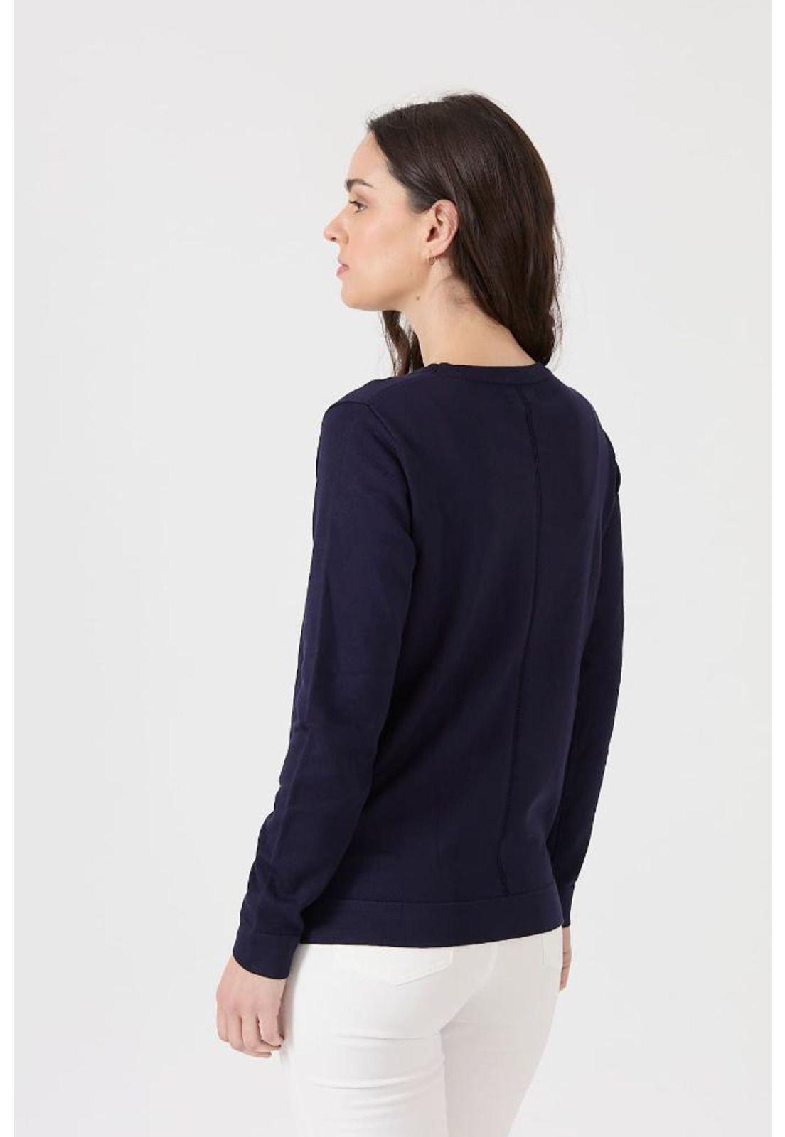 Sweater azul marino PRIVILEGE 1258-4