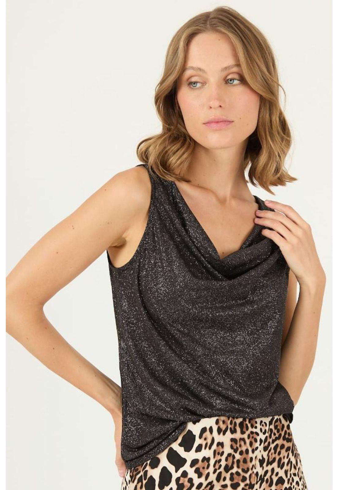 Polera negra PRIVILEGE 2137-2
