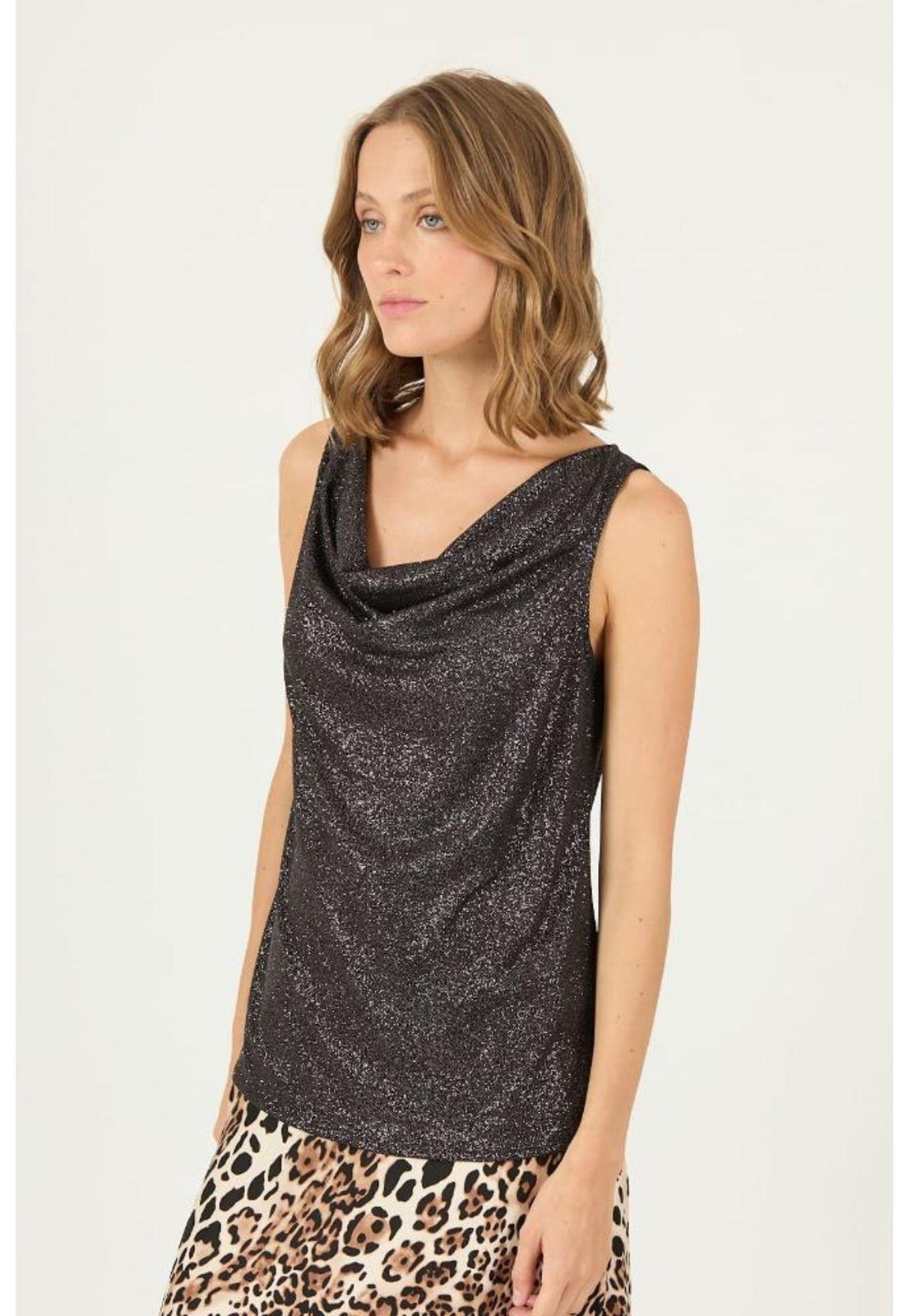 Polera negra PRIVILEGE 2137-3