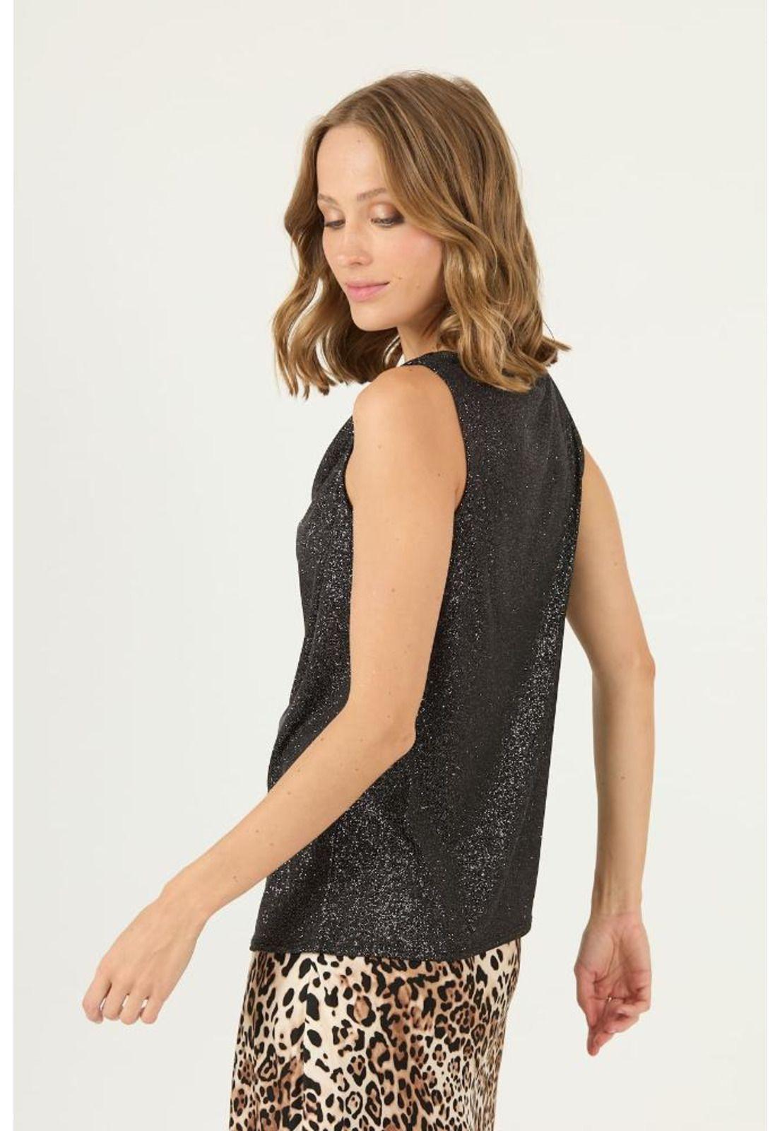 Polera negra PRIVILEGE 2137-4
