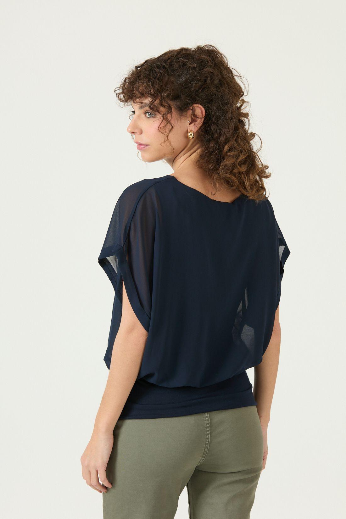 Polera Azul Cod 4516395-4