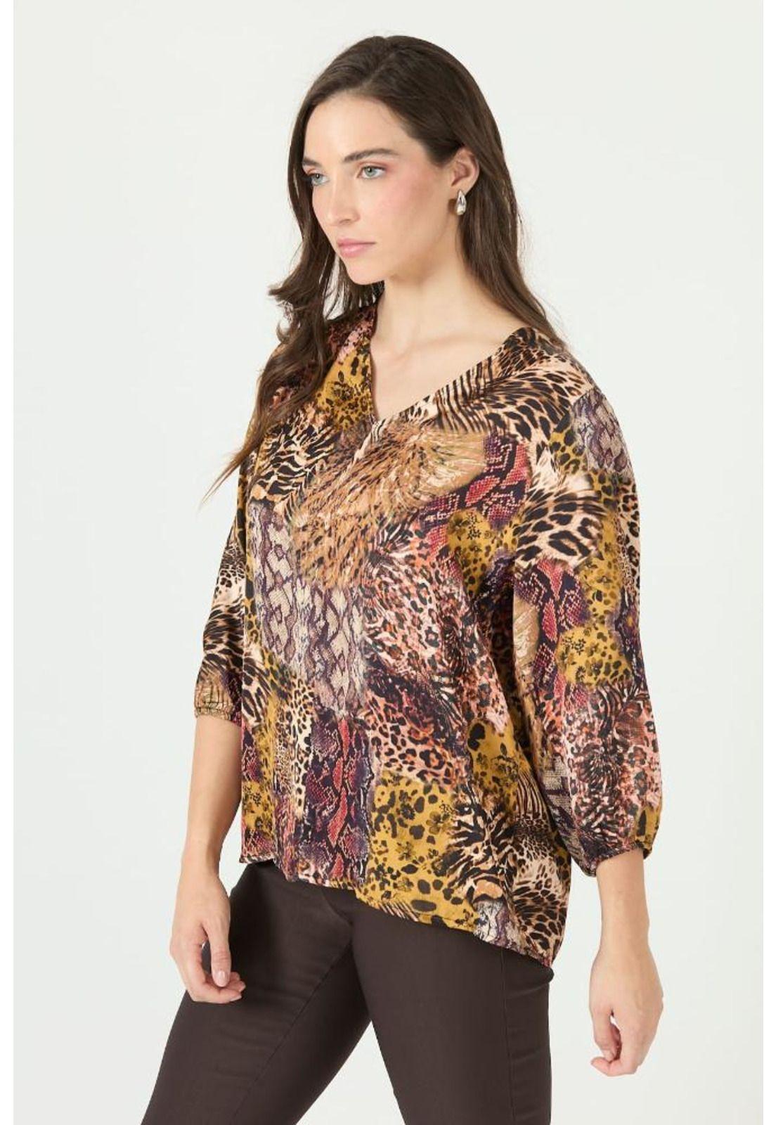 Blusa multicolor estampada PRIVILEGE 2378-2