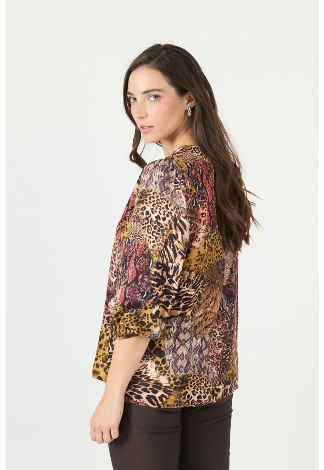 Blusa multicolor estampada PRIVILEGE 2378-3