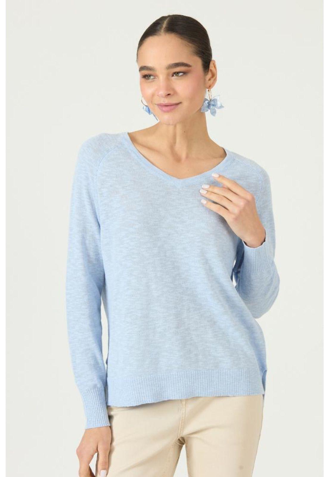Sweater celeste PRIVILEGE 2936-1