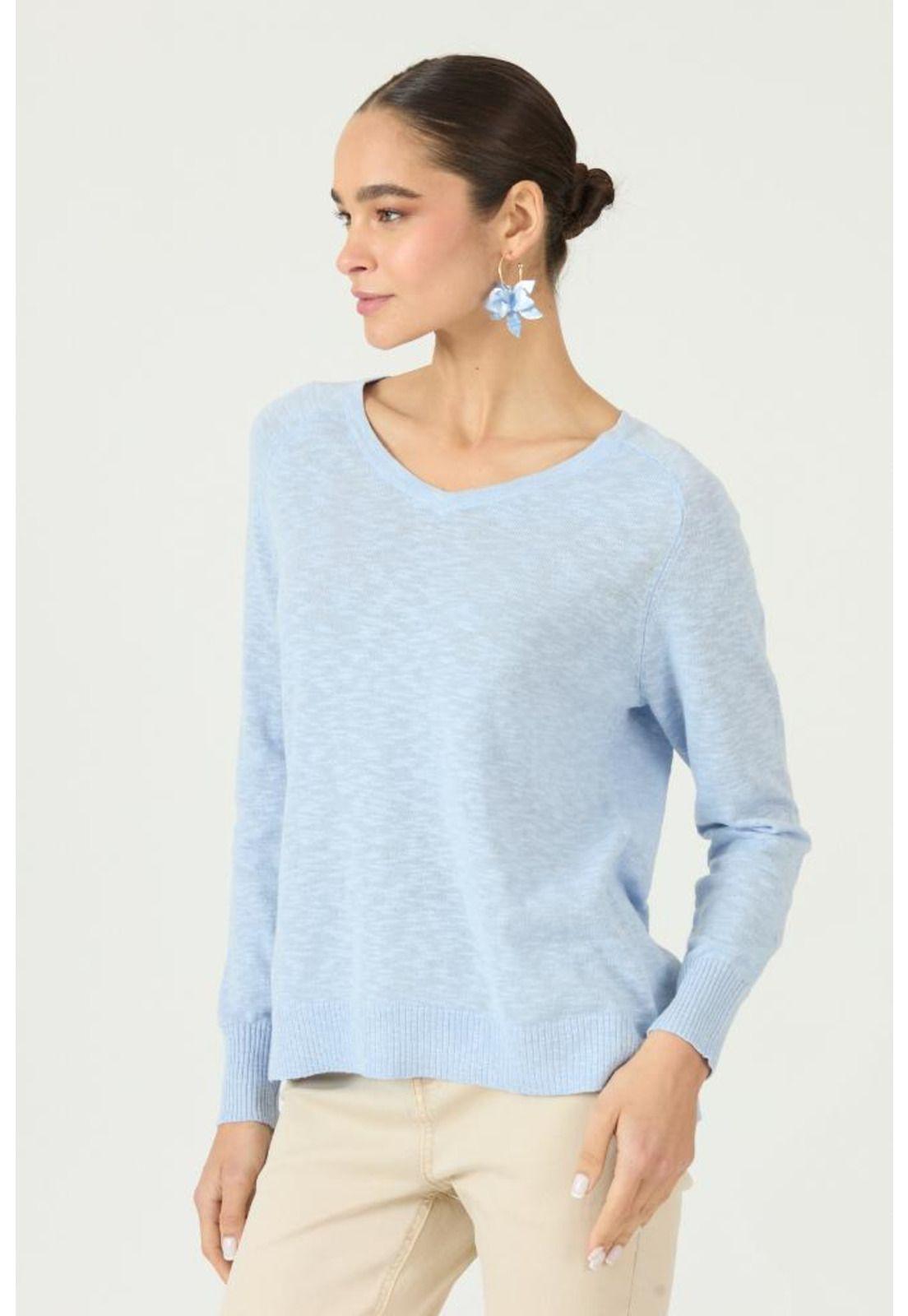 Sweater celeste PRIVILEGE 2936-2