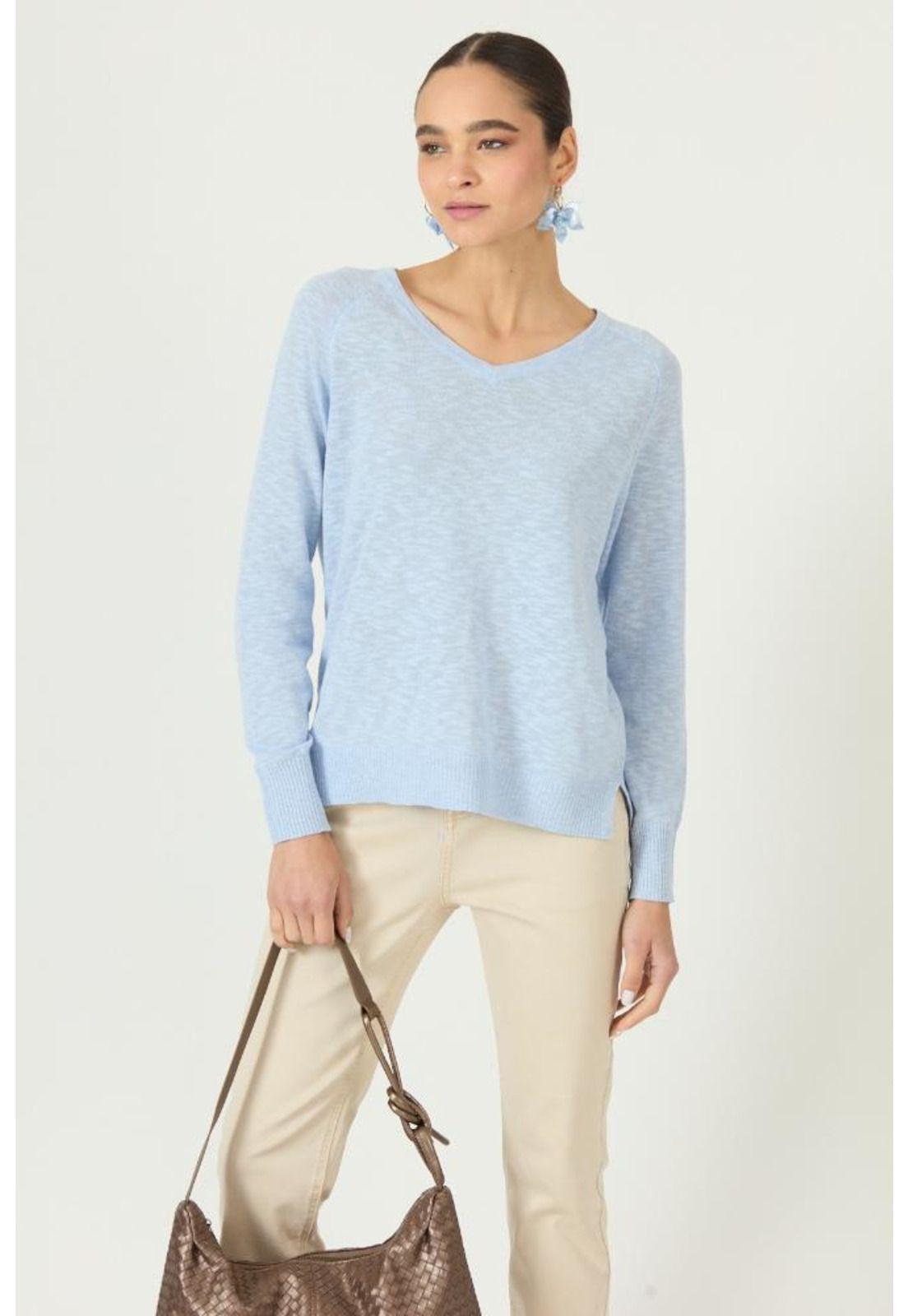 Sweater celeste PRIVILEGE 2936-4