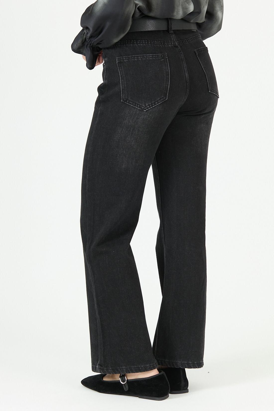 Jeans flare negro 2271-2