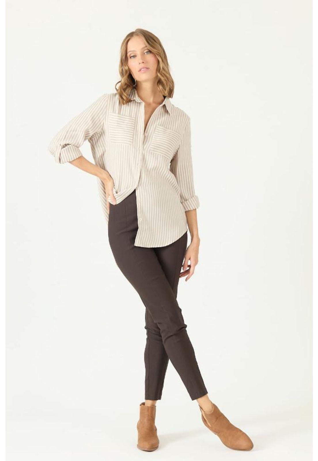 Leggings cafe moro PRIVILEGE 2238-0