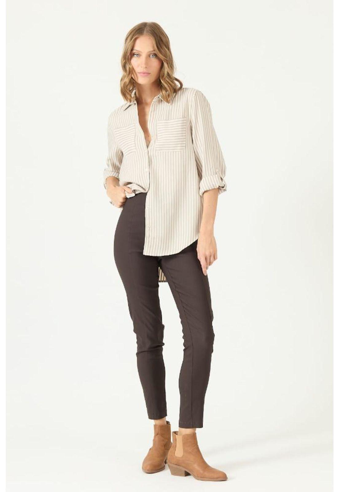 Leggings cafe moro PRIVILEGE 2238-1