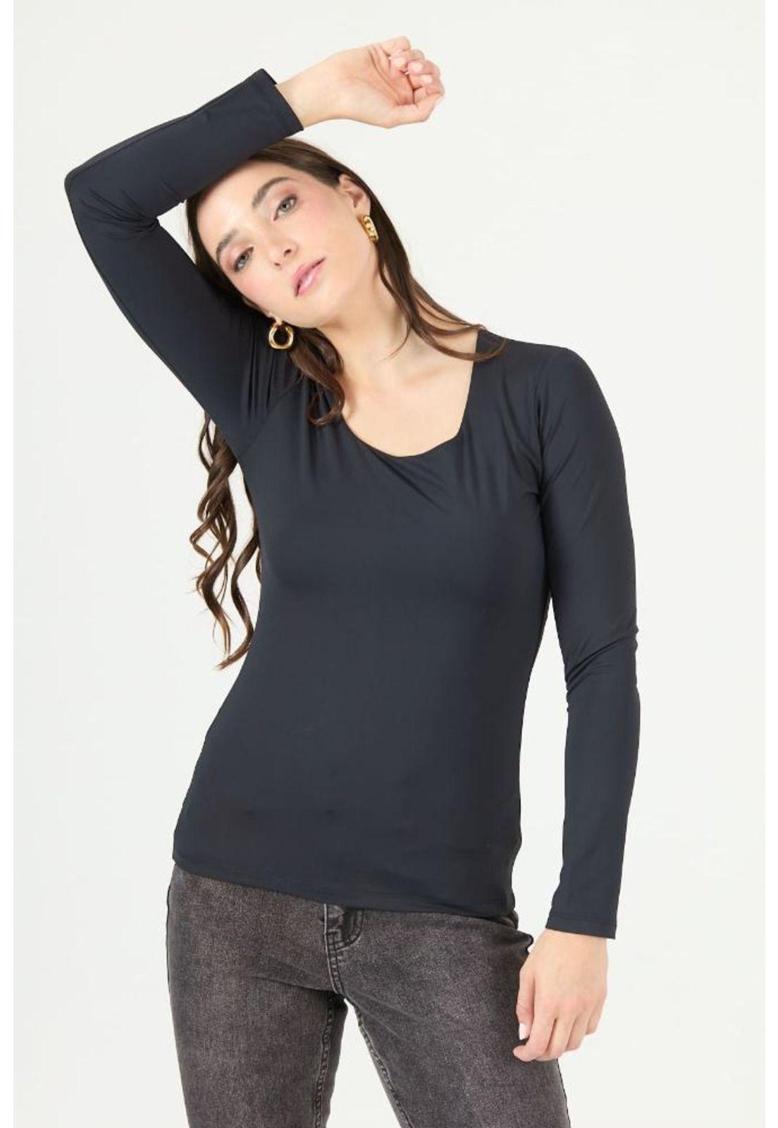 Polera negra PRIVILEGE 2310-0