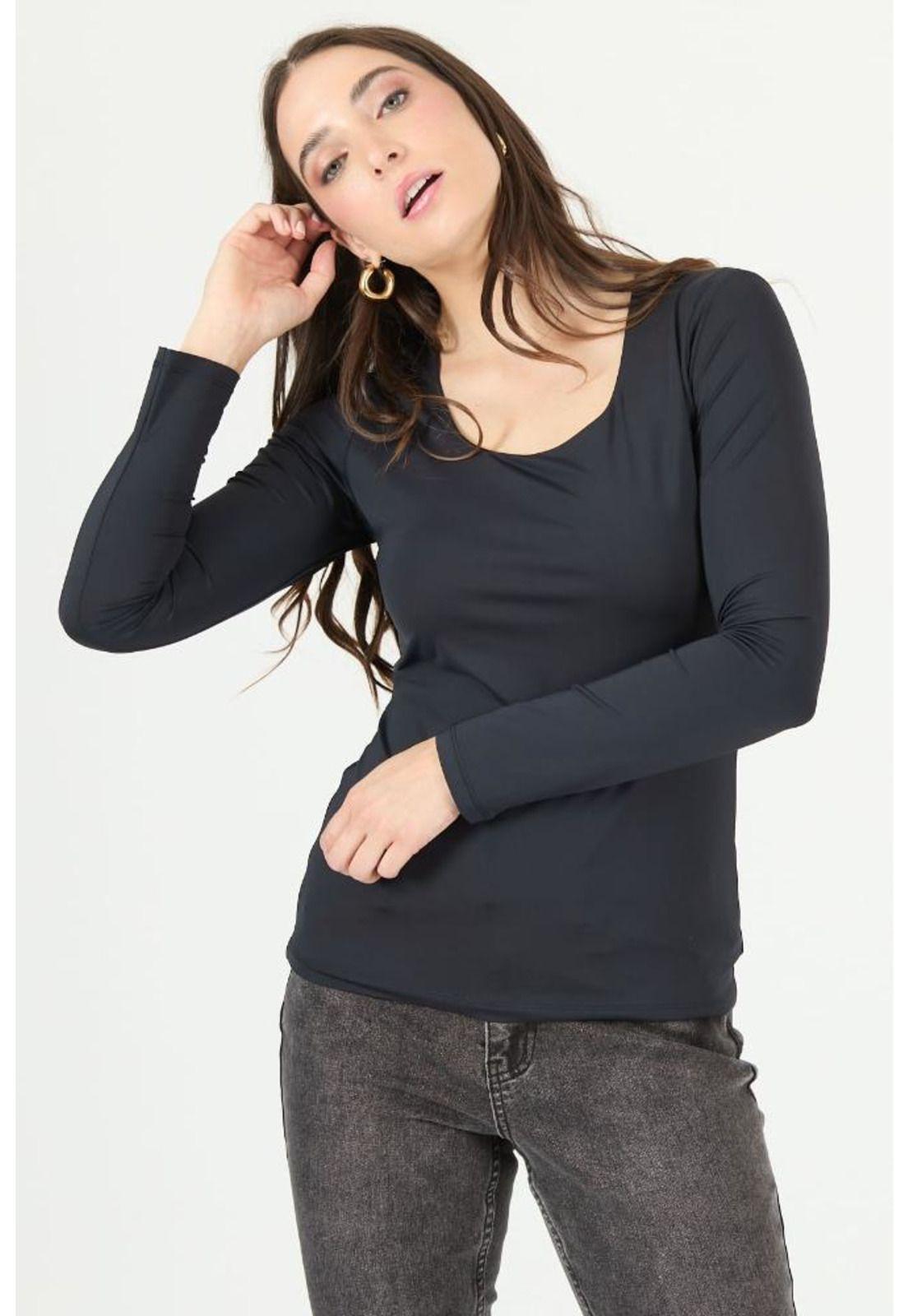 Polera negra PRIVILEGE 2310-3