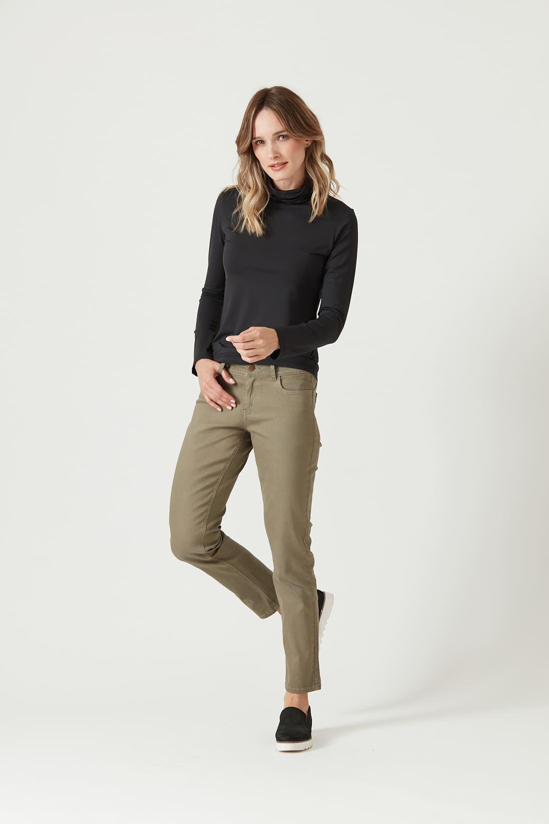 Polera poliamida negra 825-0