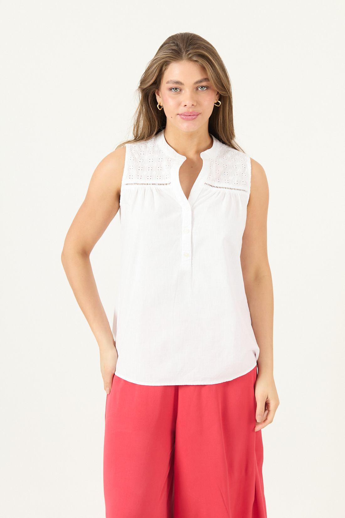 Blusa Blanca Cod 4516175-2