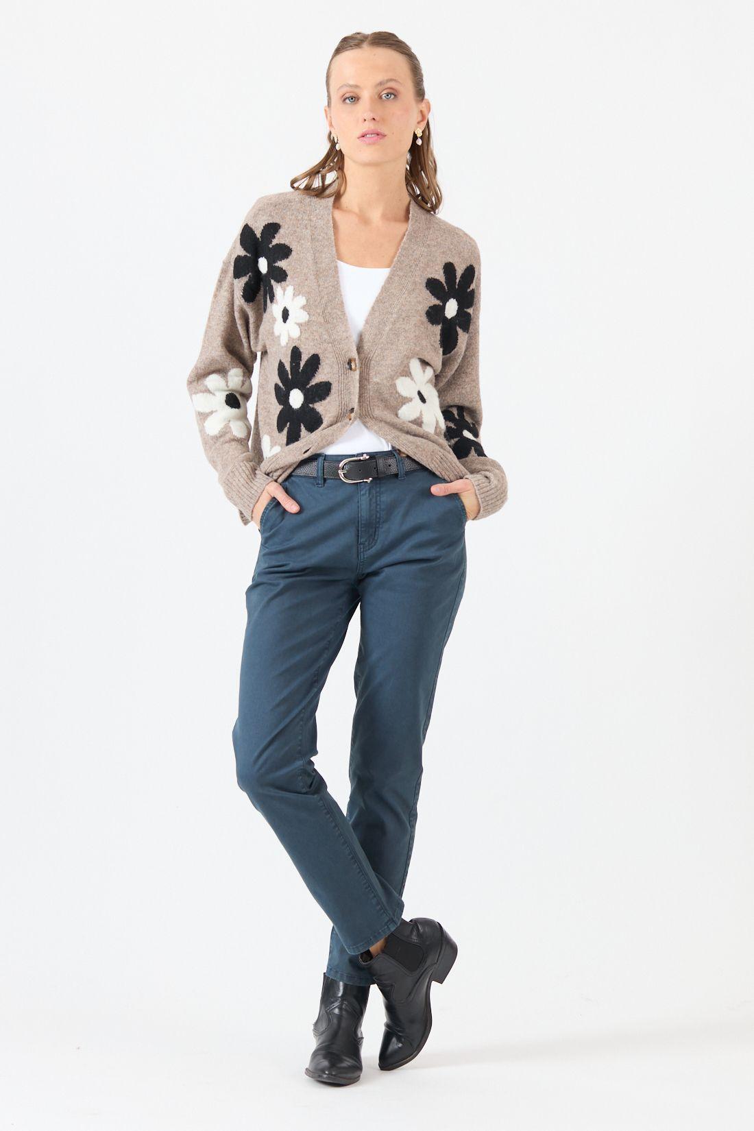 Pantalon Azul Marino Cod 0200026-0