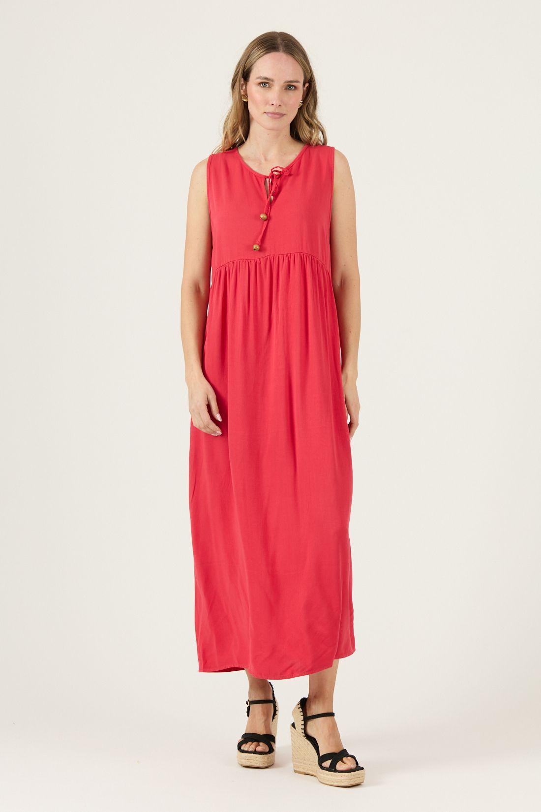 Vestido Rojo Cod 4005735-2