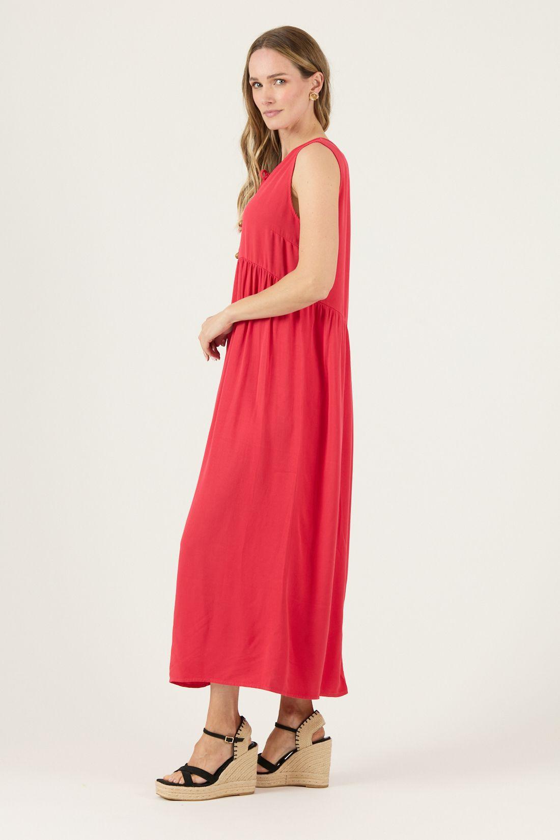 Vestido Rojo Cod 4005735-3