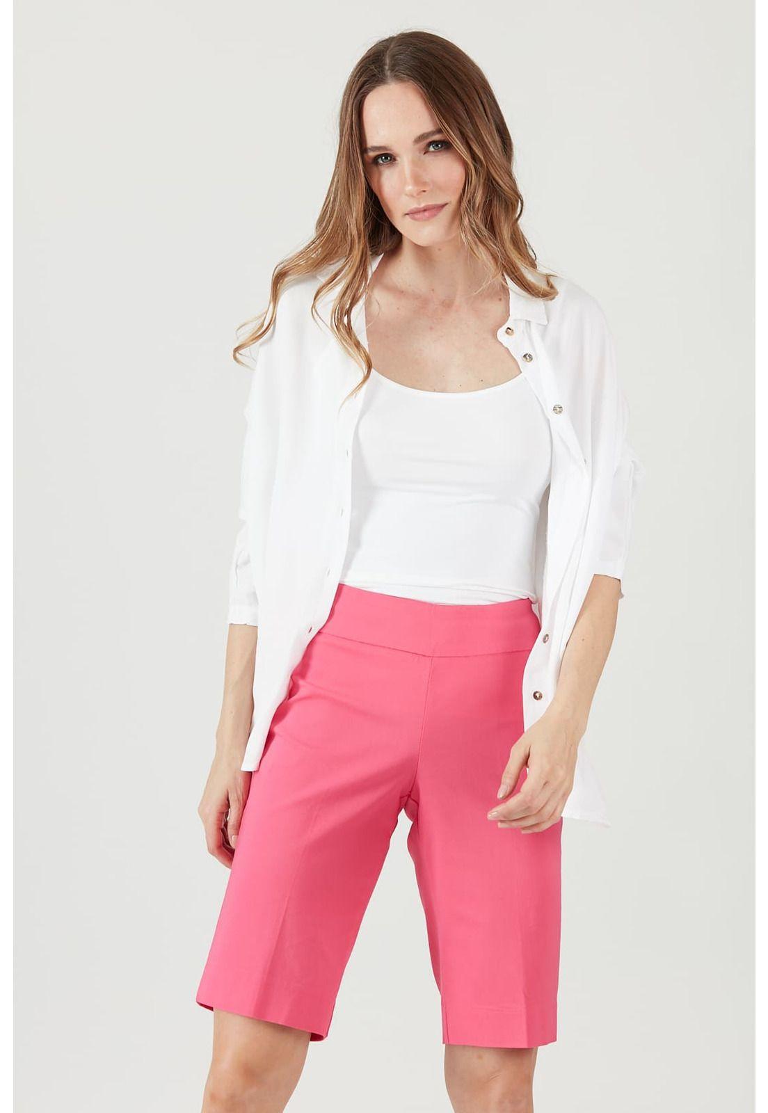 Short vestir regular fucsia-1
