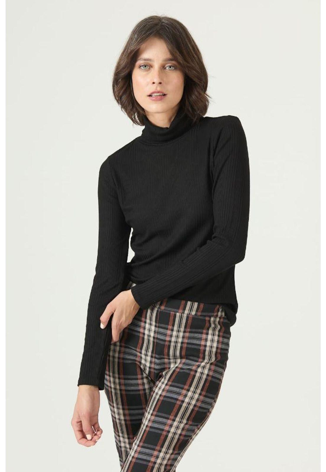 Polera negra PRIVILEGE 2619-1