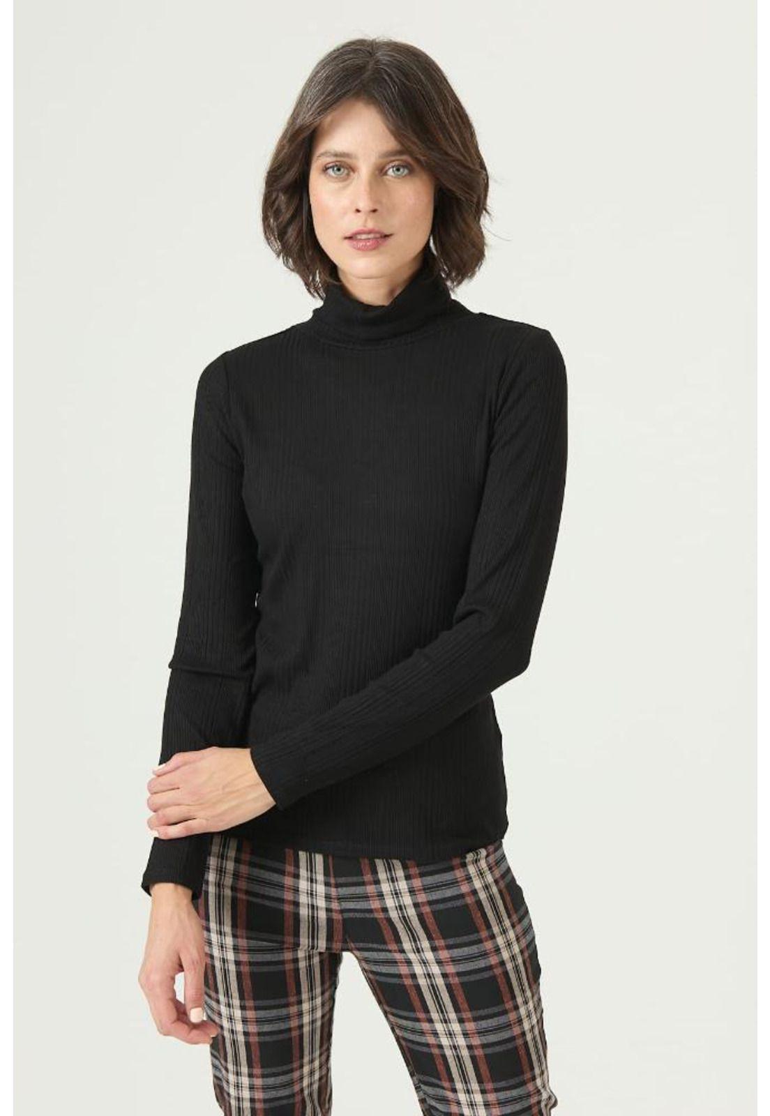 Polera negra PRIVILEGE 2619-2