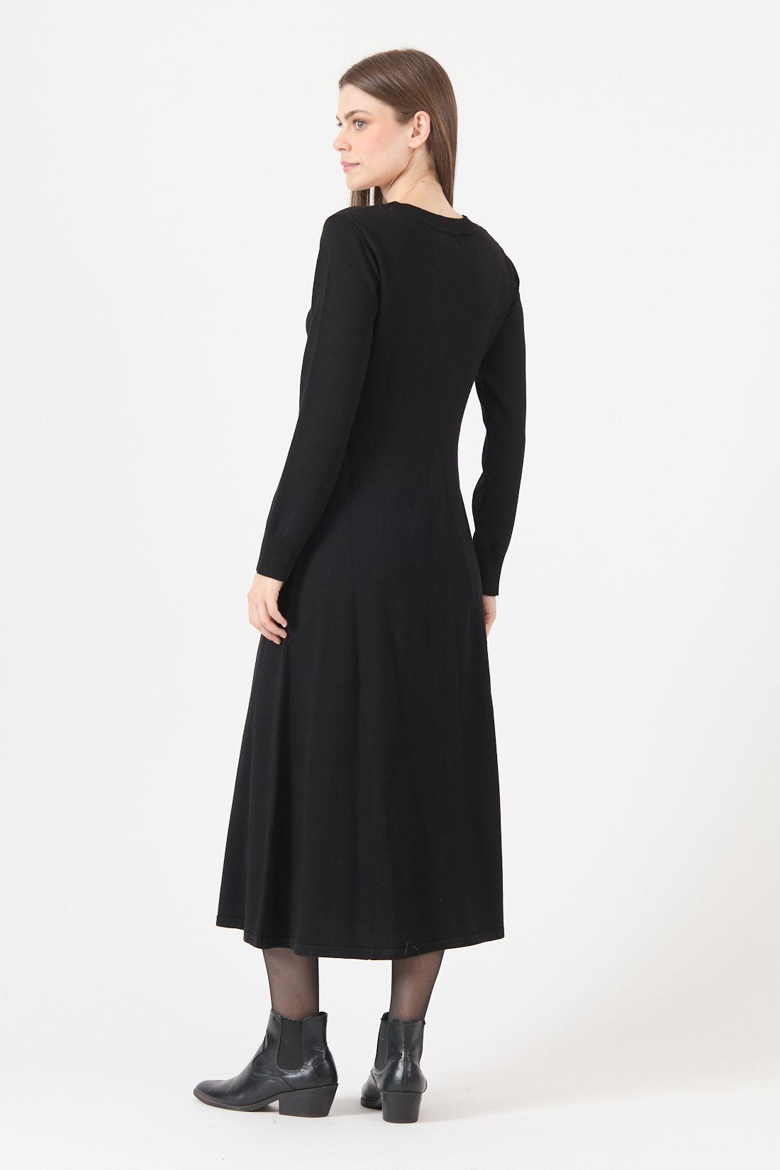Vestido Negro Cod 4006146-3