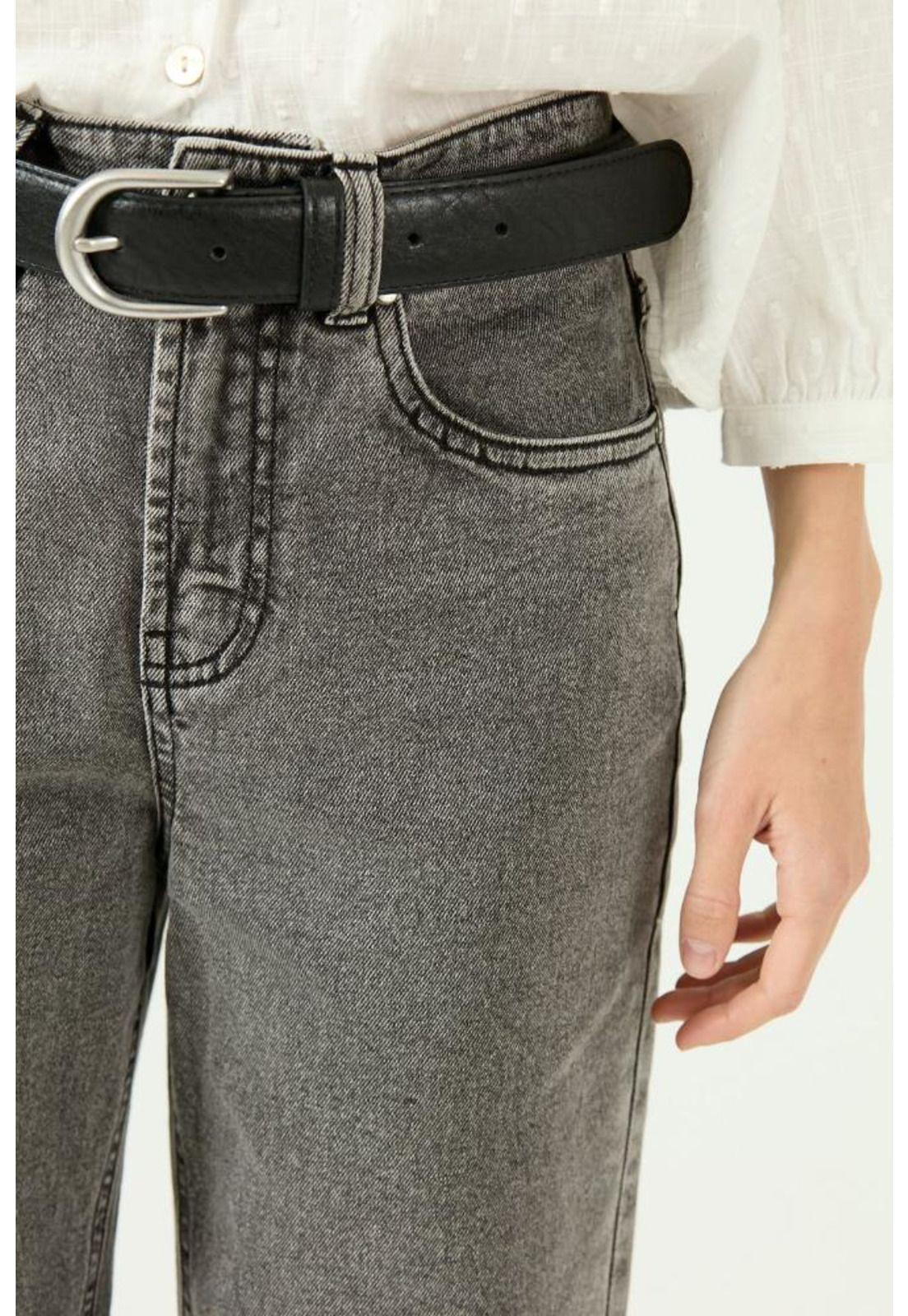 Pantalon wide leg gris PRIVILEGE 2065-2