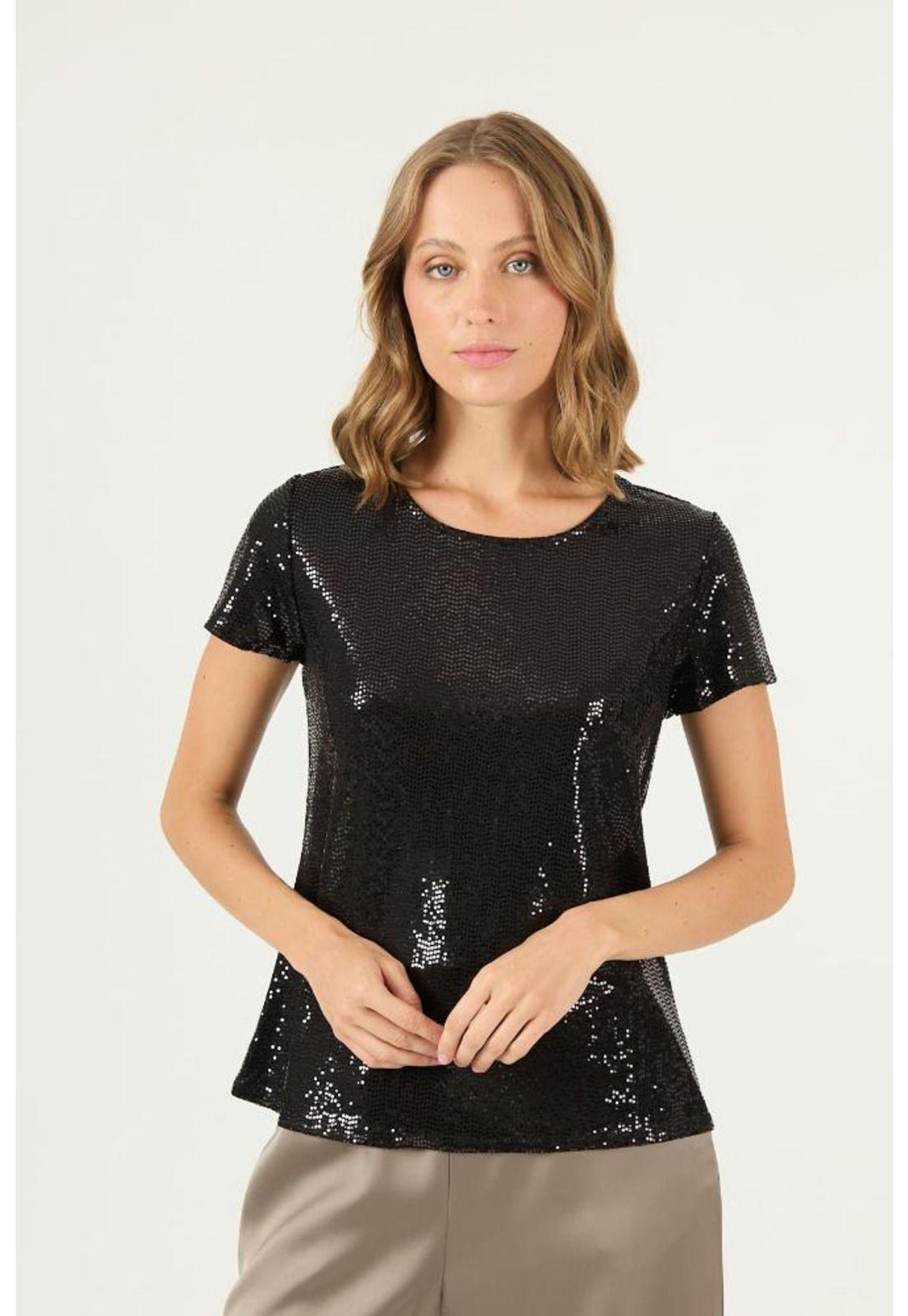 Polera negra PRIVILEGE 2136-2