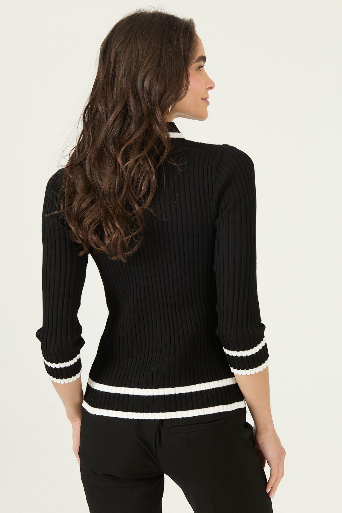 Cardigan Negro Cod 5406165-4