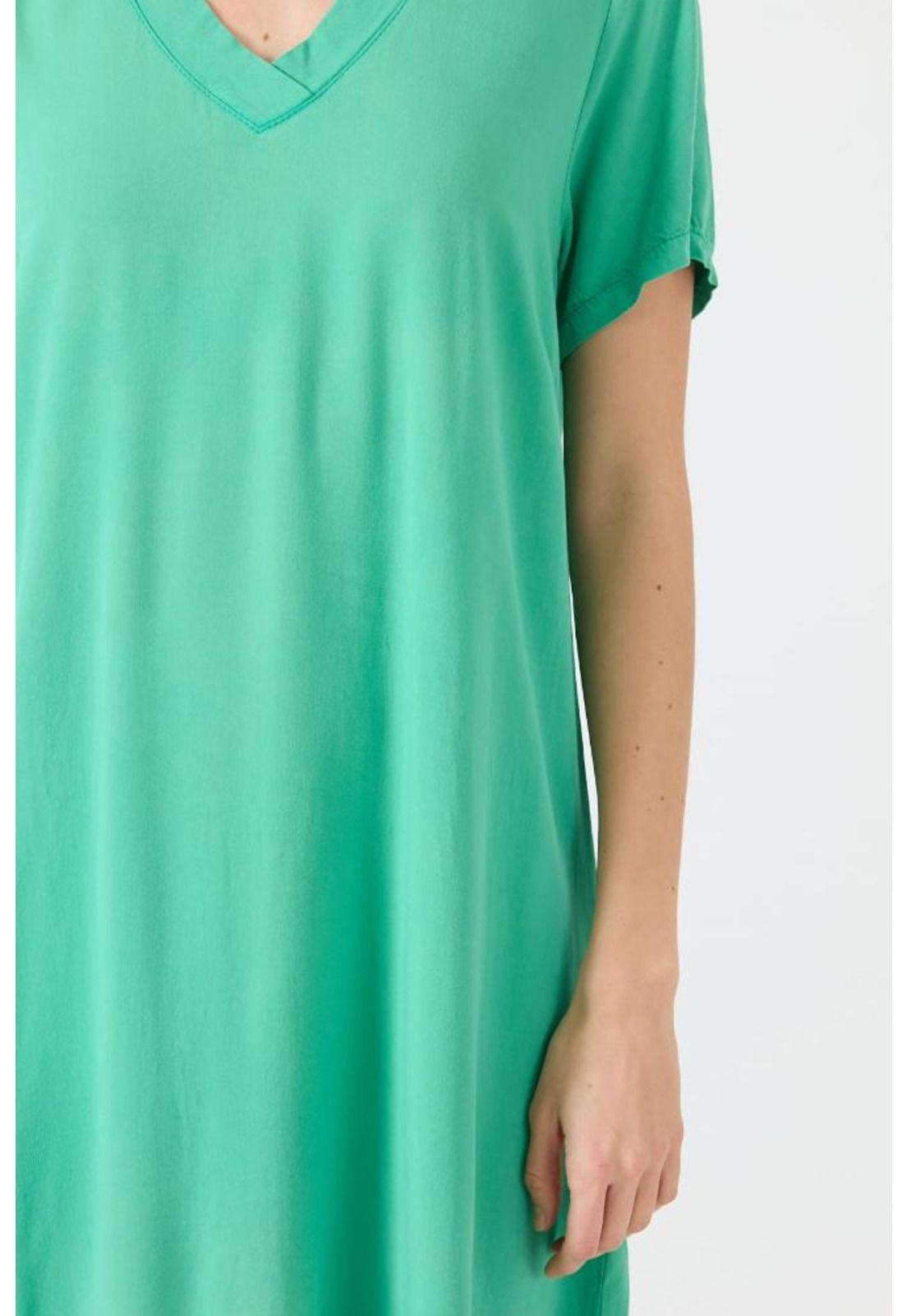 Vestido verde esmeralda PRIVILEGE 1155-3