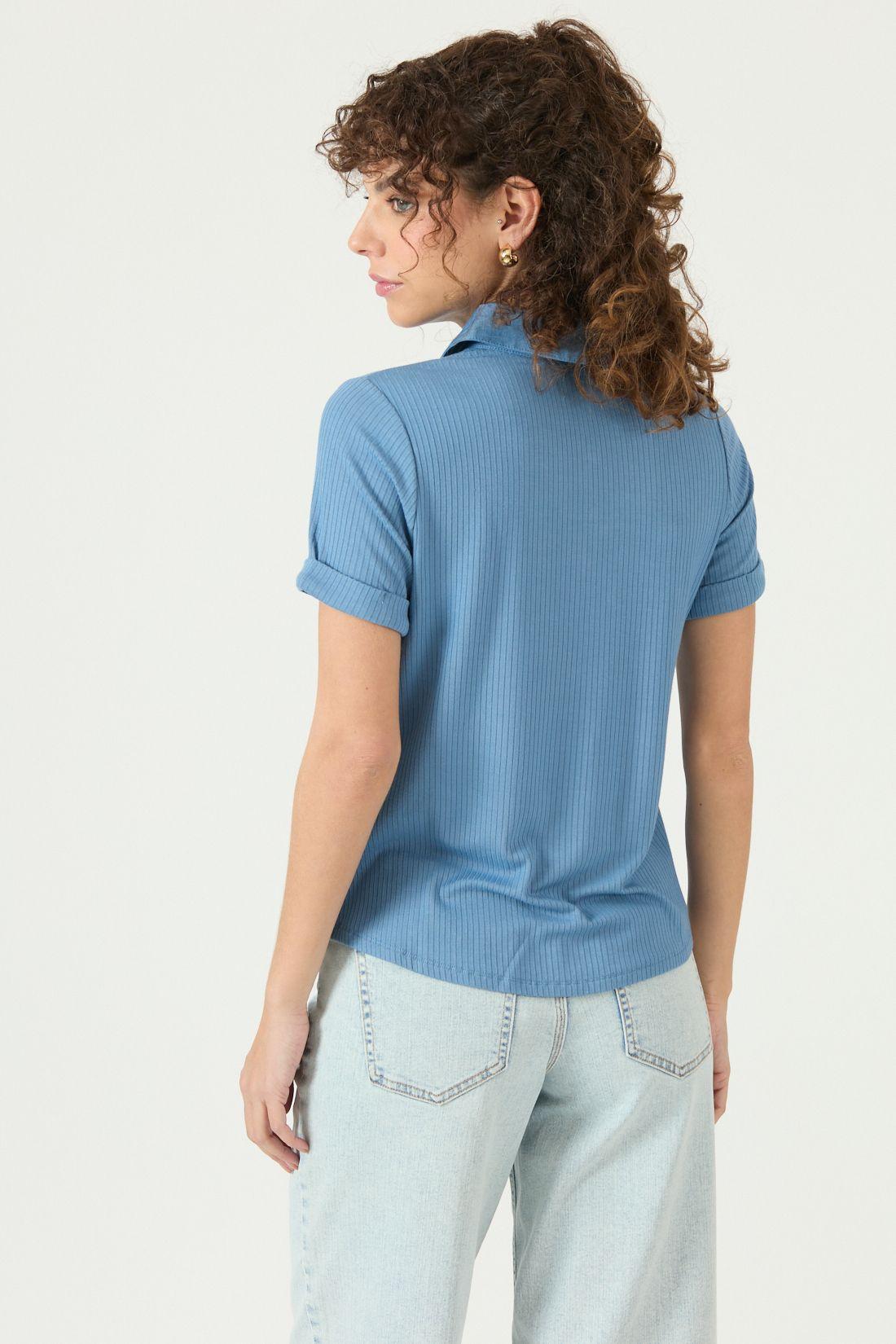 Polera Azul Cod 2756615-4