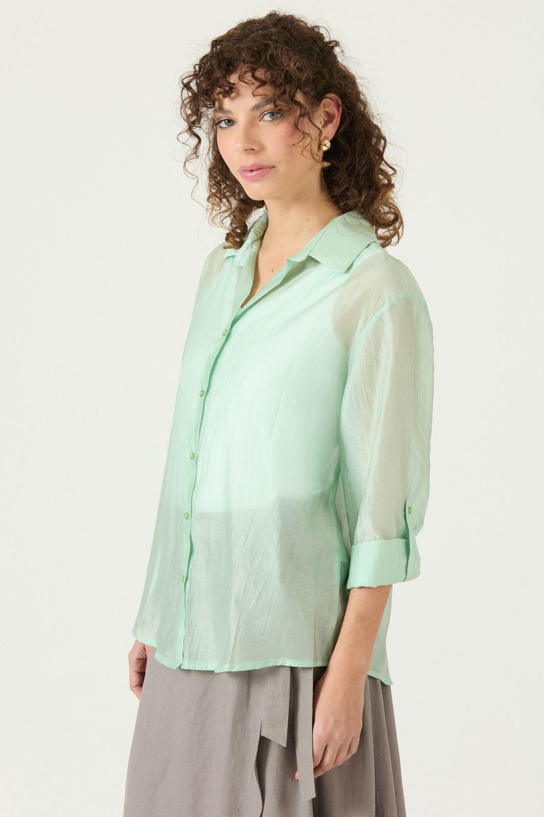 Blusa Verde Agua Cod 4517525-2