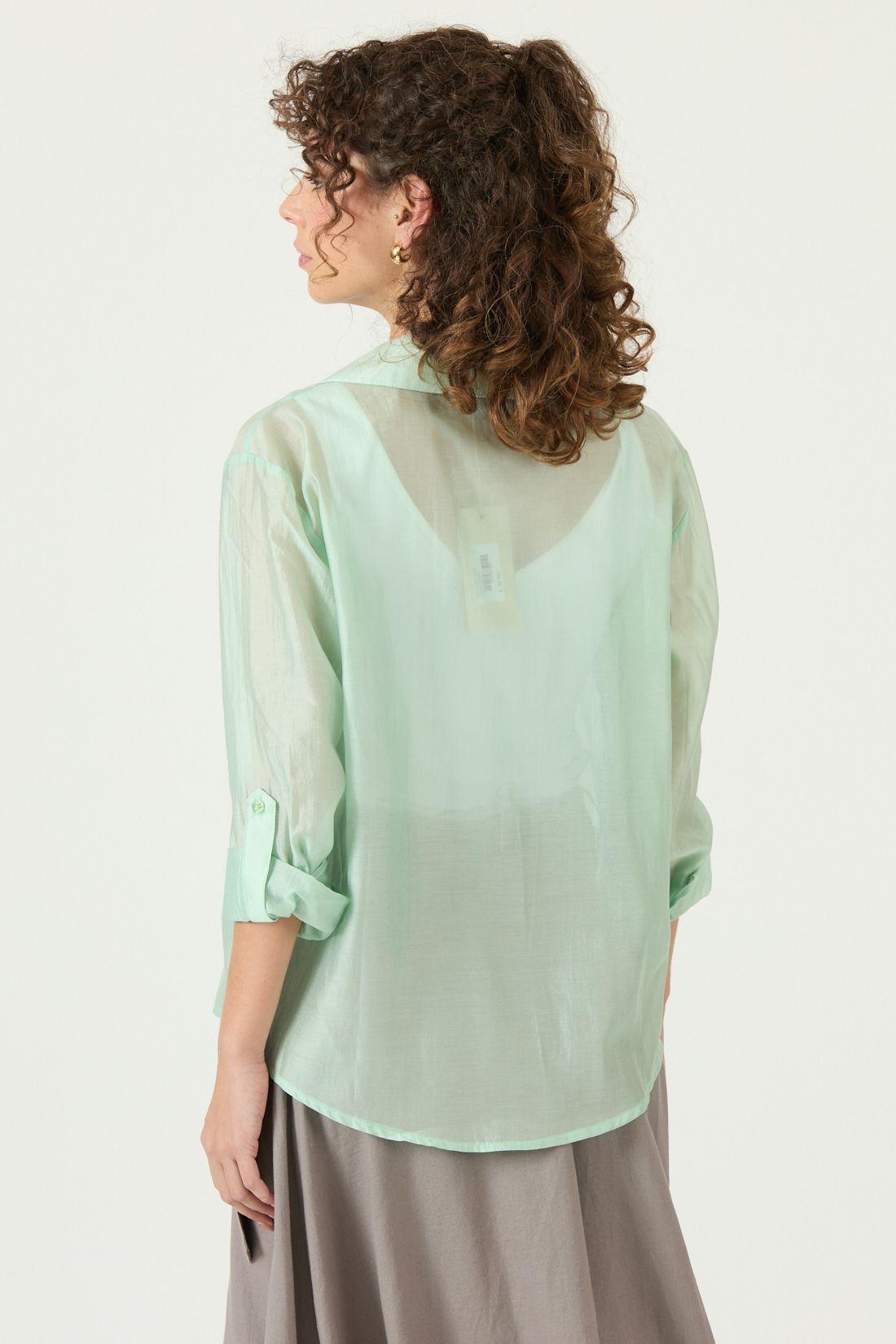 Blusa Verde Agua Cod 4517525-3