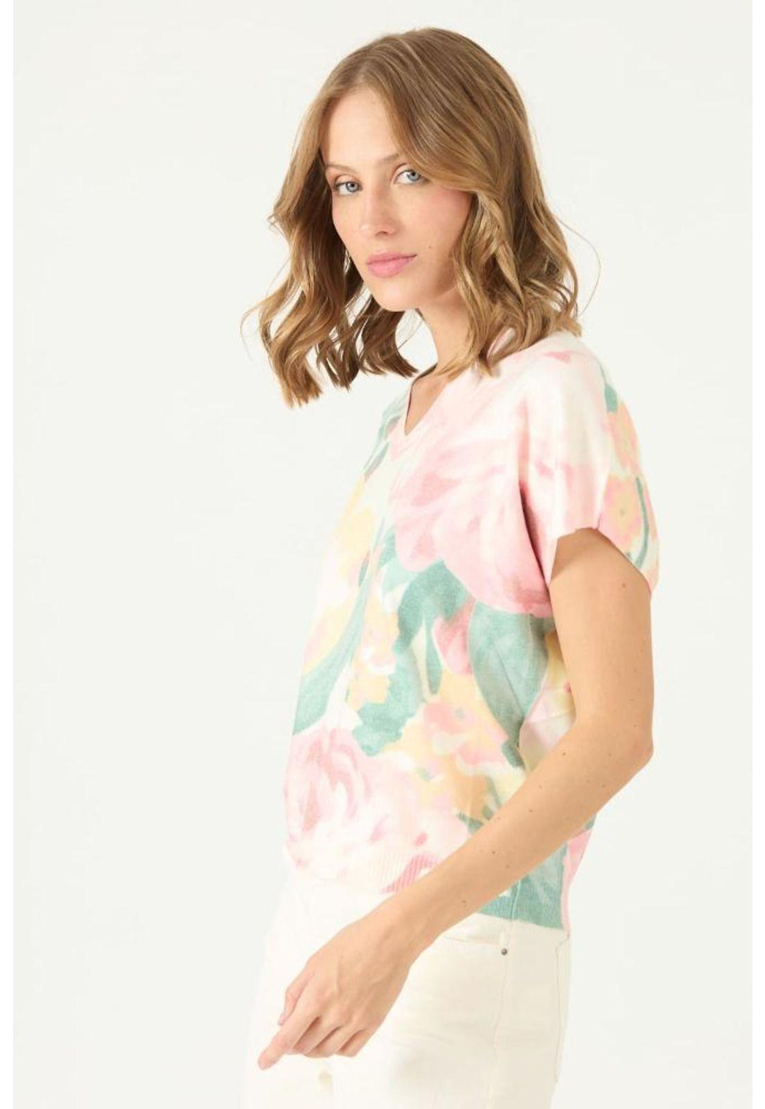 Sweater multicolor flores PRIVILEGE 2112-3