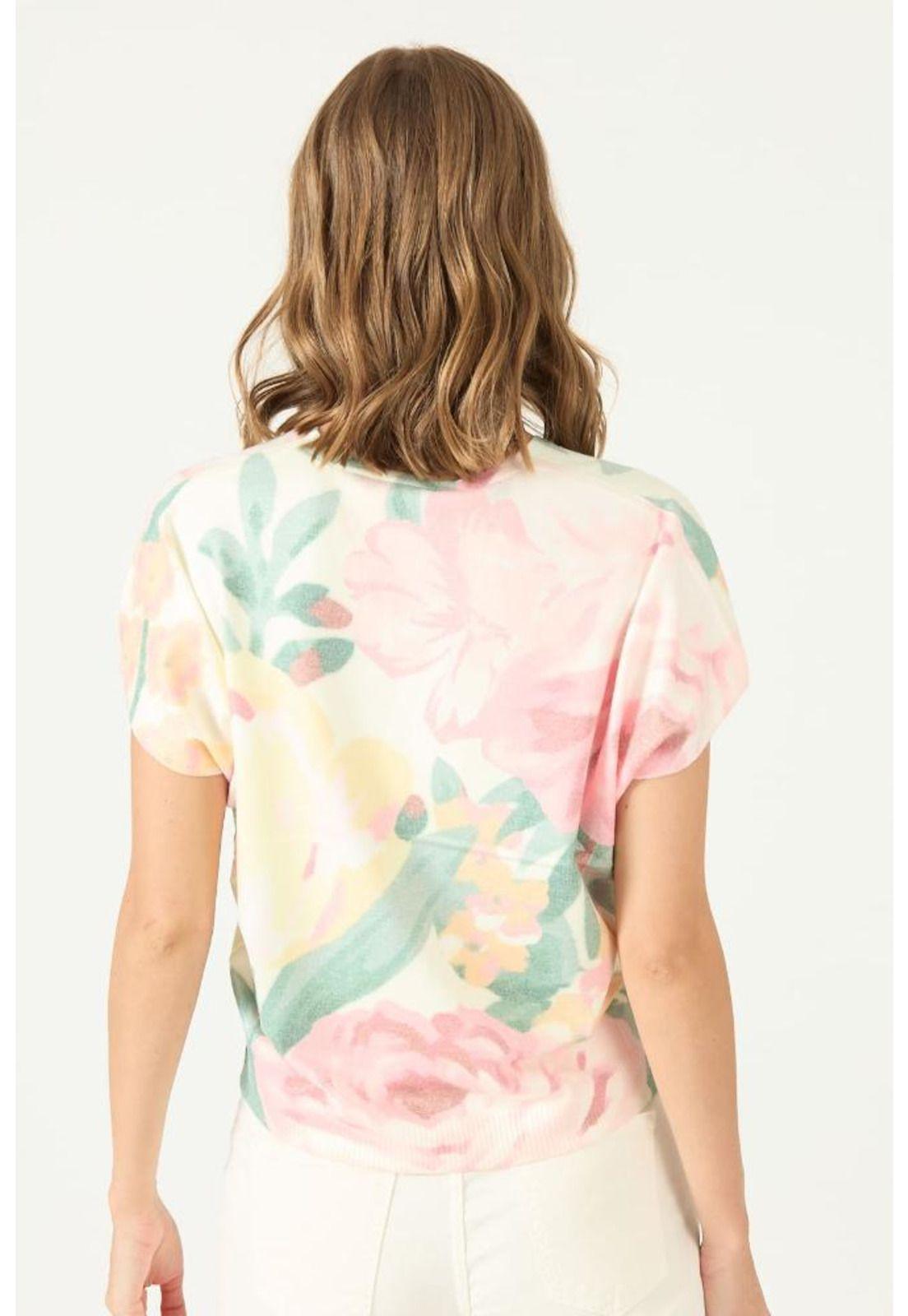 Sweater multicolor flores PRIVILEGE 2112-4