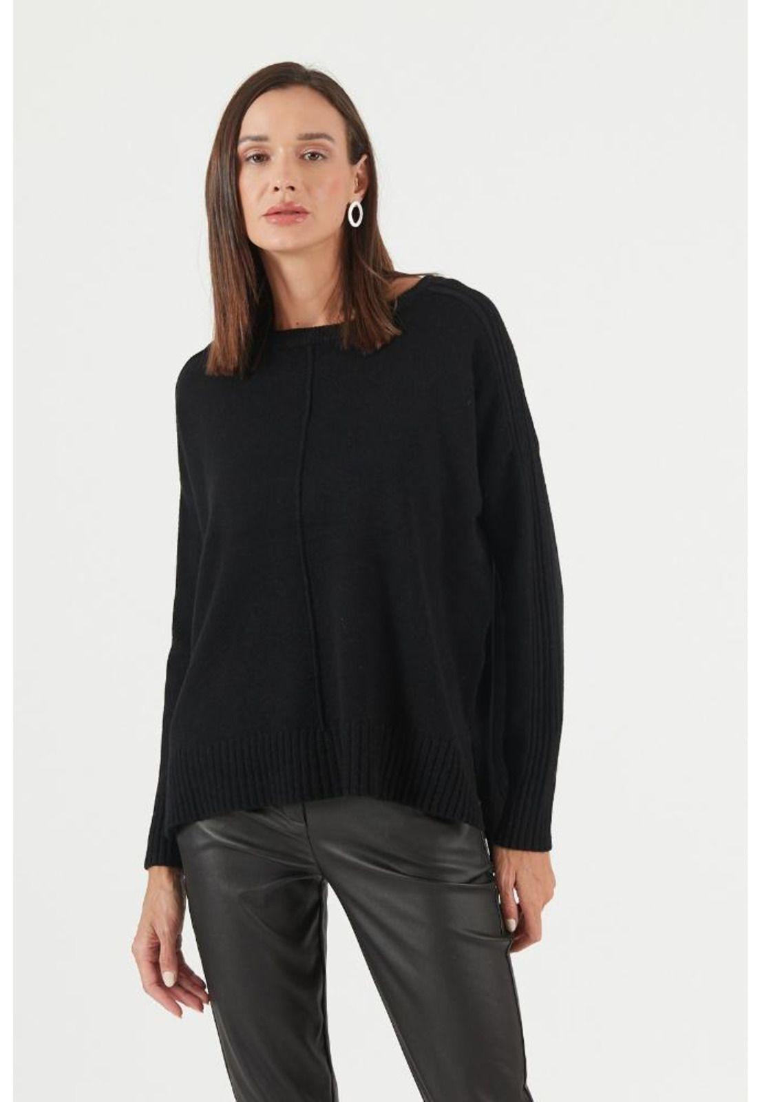 Sweater negro PRIVILEGE 953-0