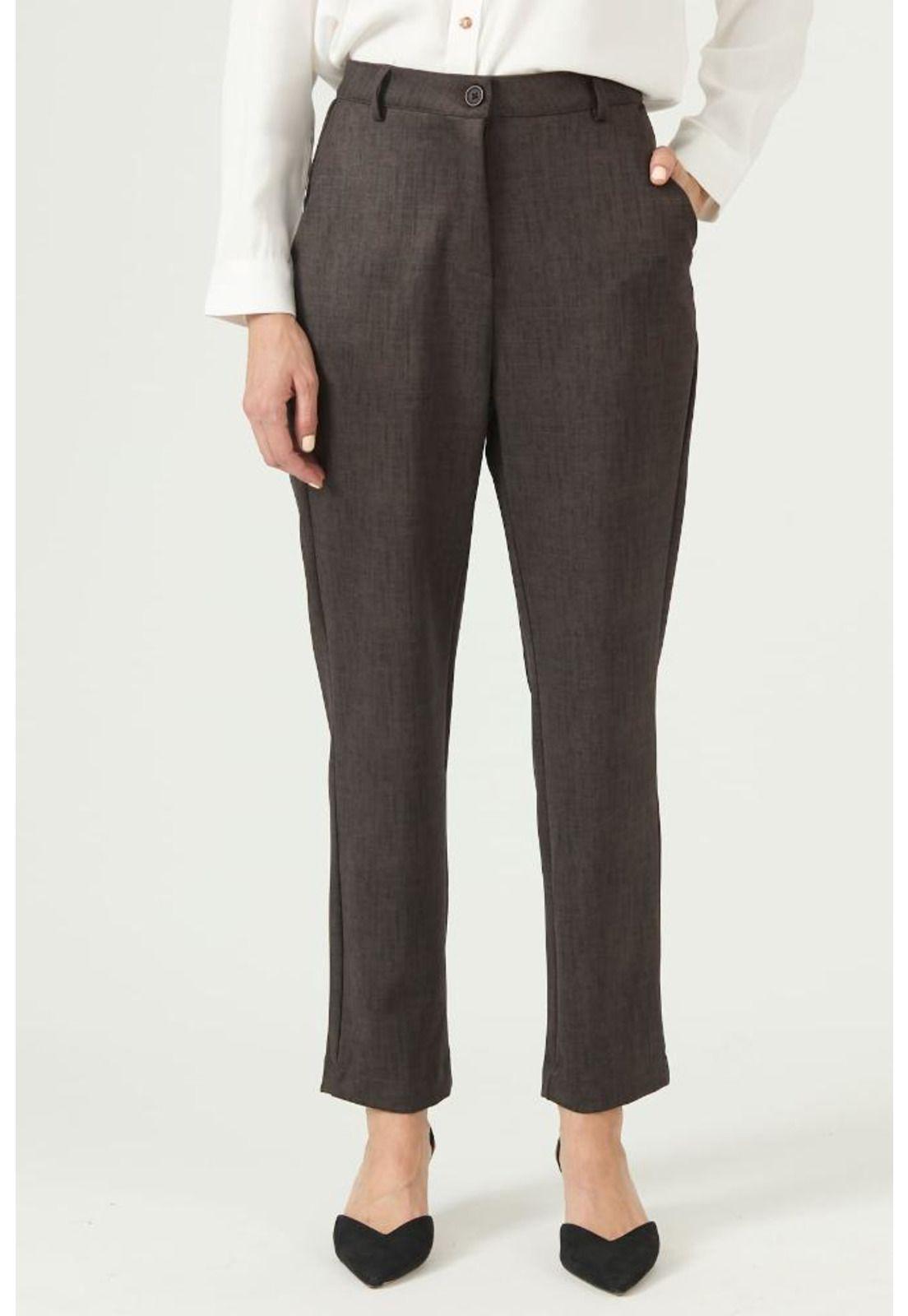 Pantalon straight cafe PRIVILEGE 2617-1