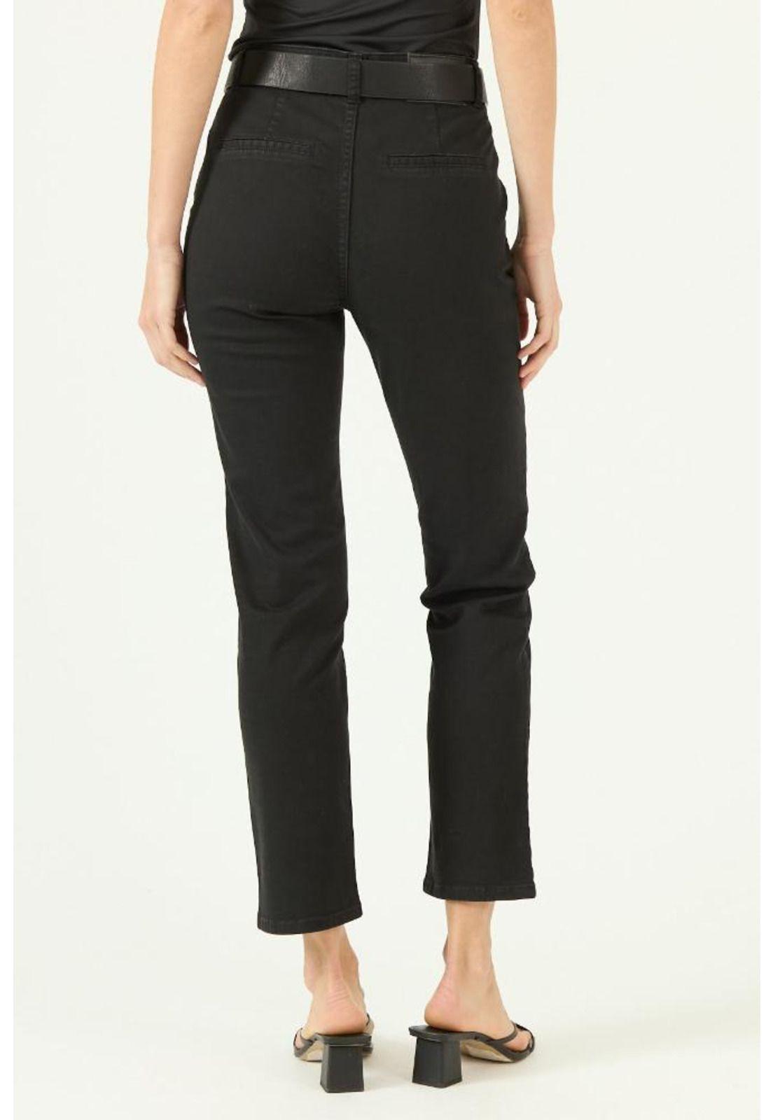 Pantalon slim negro PRIVILEGE 442-3