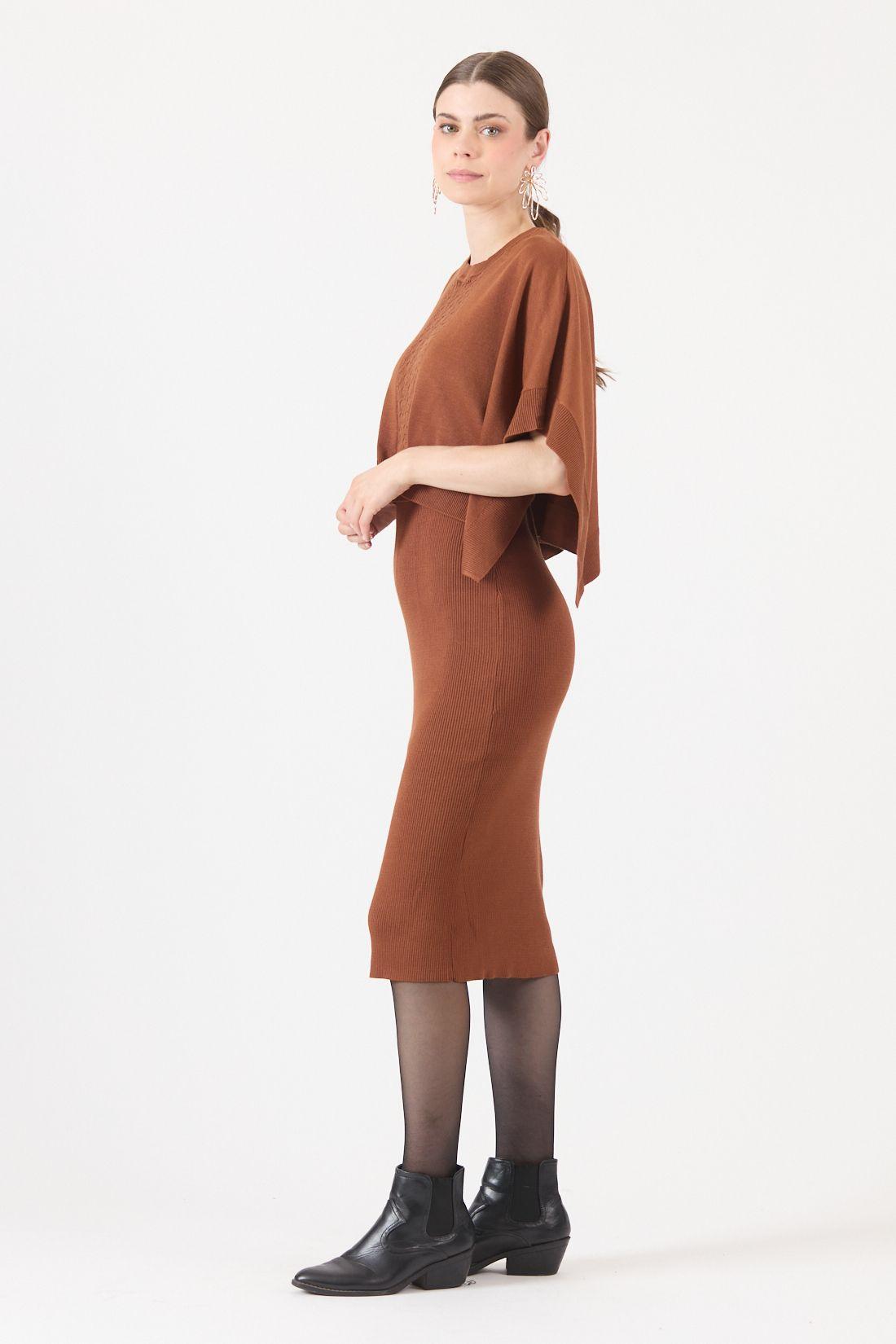 Vestido Caramelo Cod 5700146-3