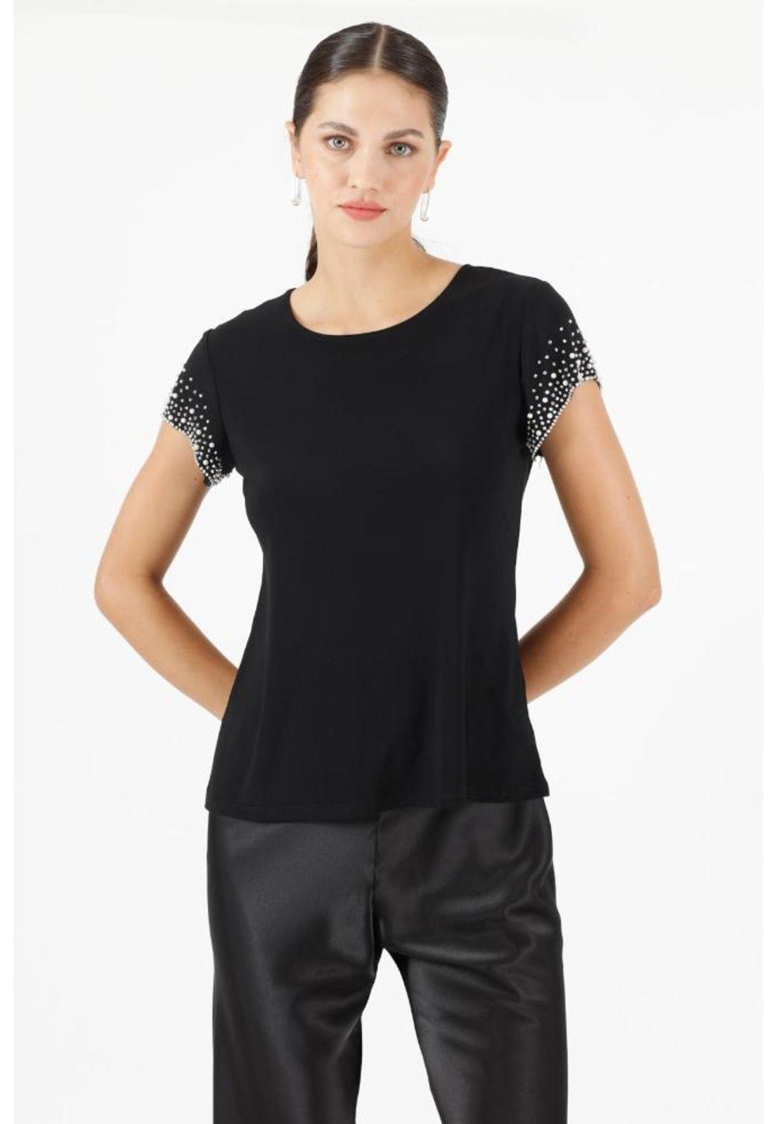 Blusa negra PRIVILEGE 322-1