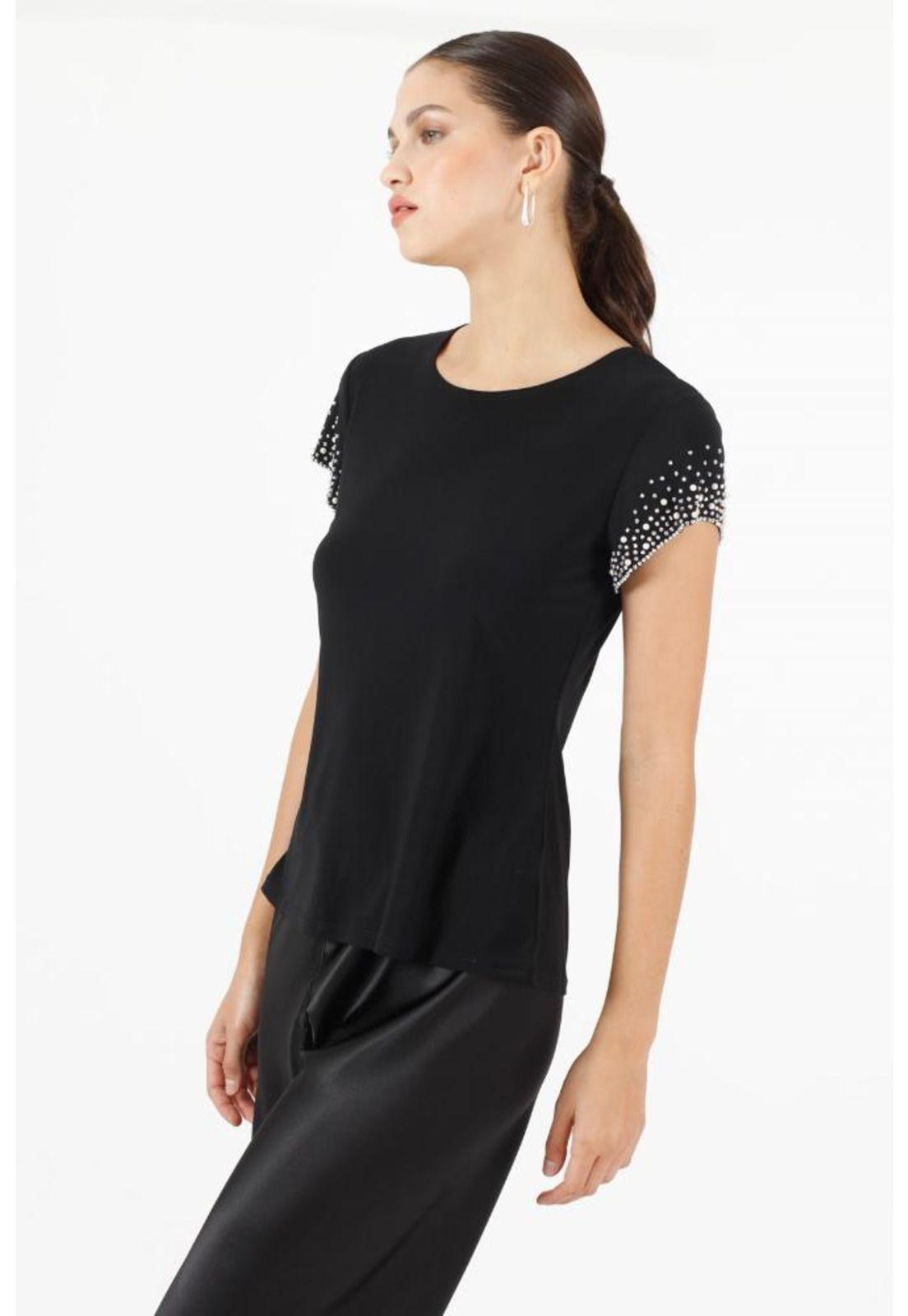 Blusa negra PRIVILEGE 322-3