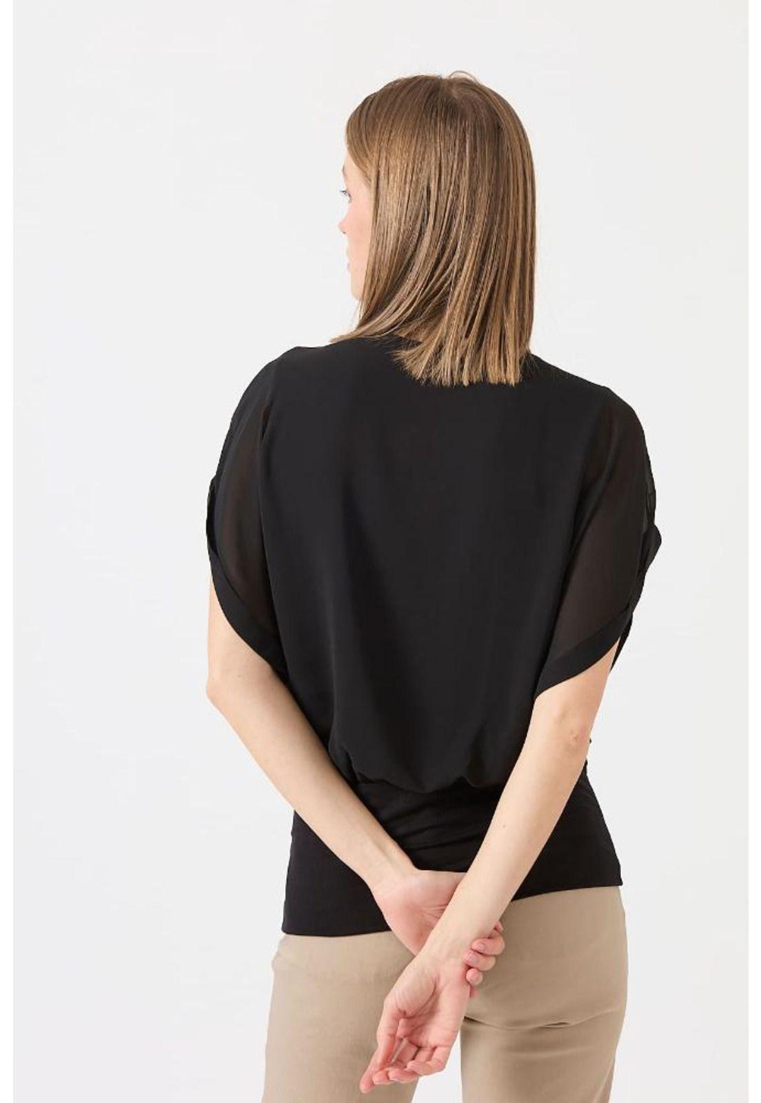 Blusa negra PRIVILEGE 1520-3
