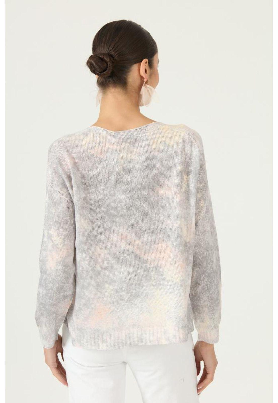 Sweater gris estampado PRIVILEGE 3124-4