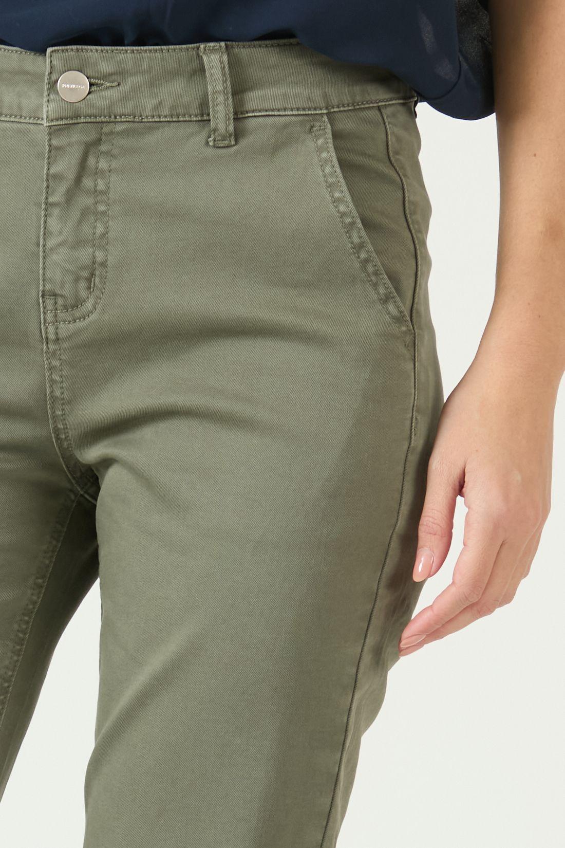 Jeans Straight Verde Cod 2401005-2