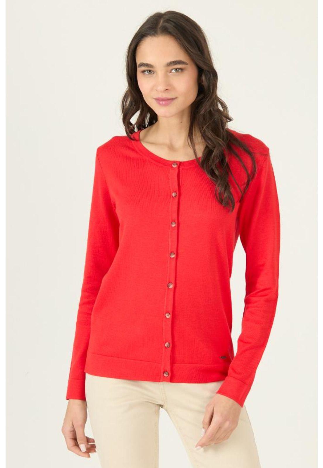 Cardigan rojo PRIVILEGE 2987-1